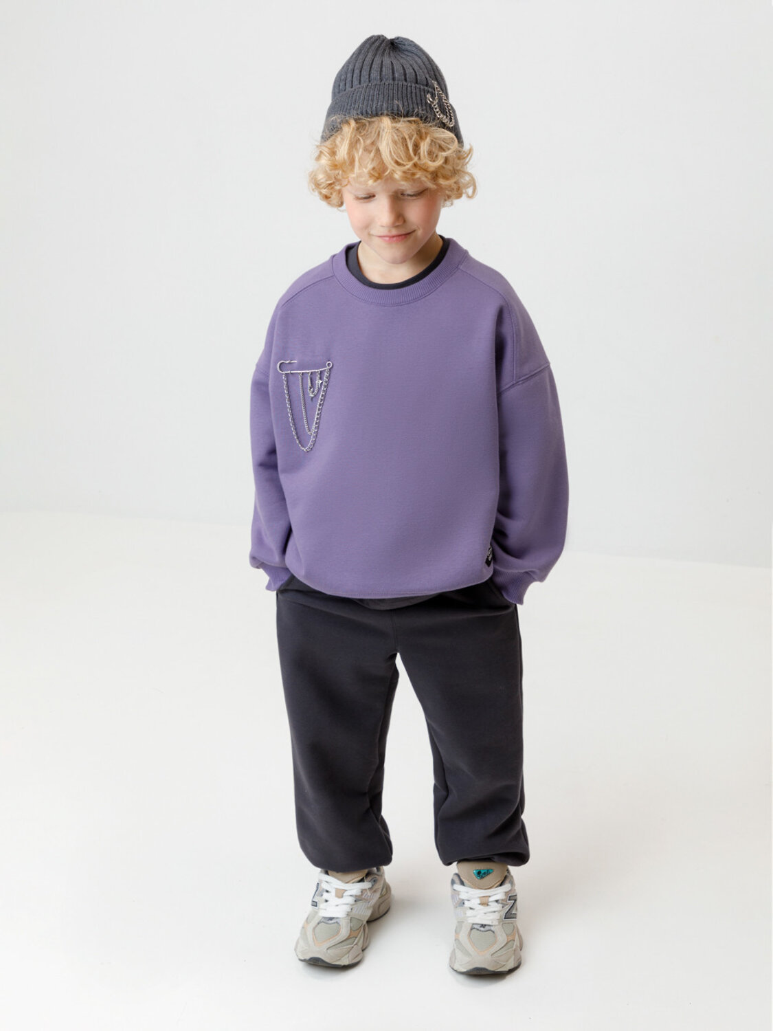 CROCKID Джемпер 572696 МП 302921 фиолетовый