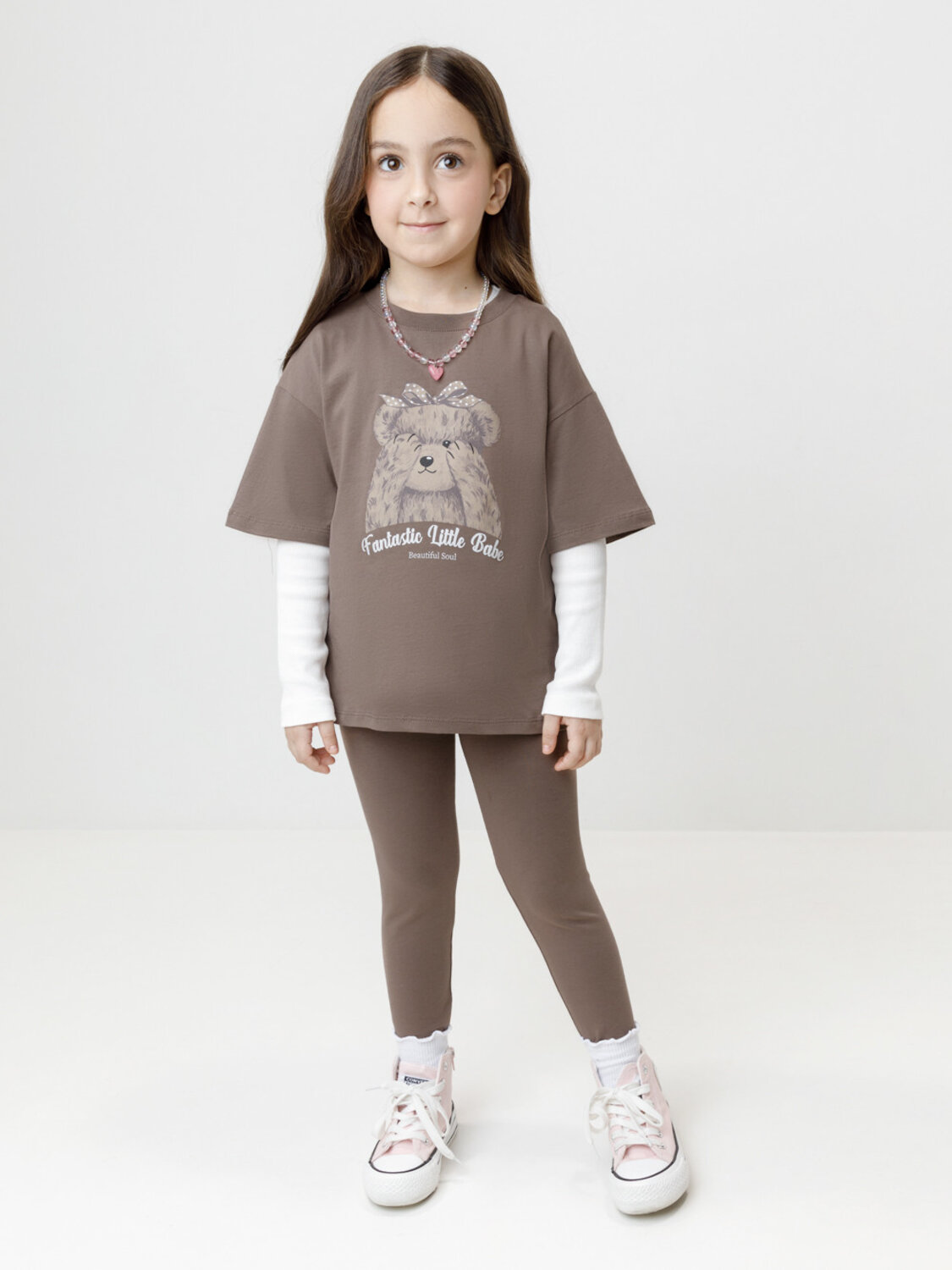 CROCKID Футболка 572716 МП 302789 коричневый