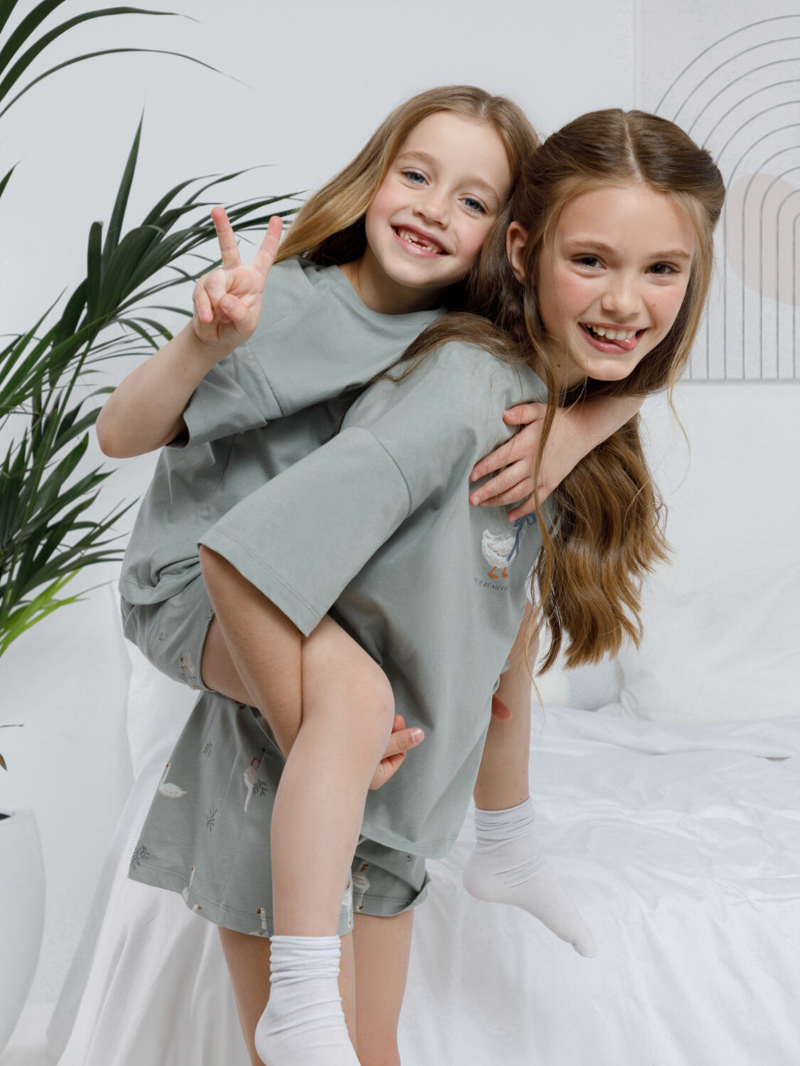 CROCKID Пижама 572722 МП 1658 зеленый