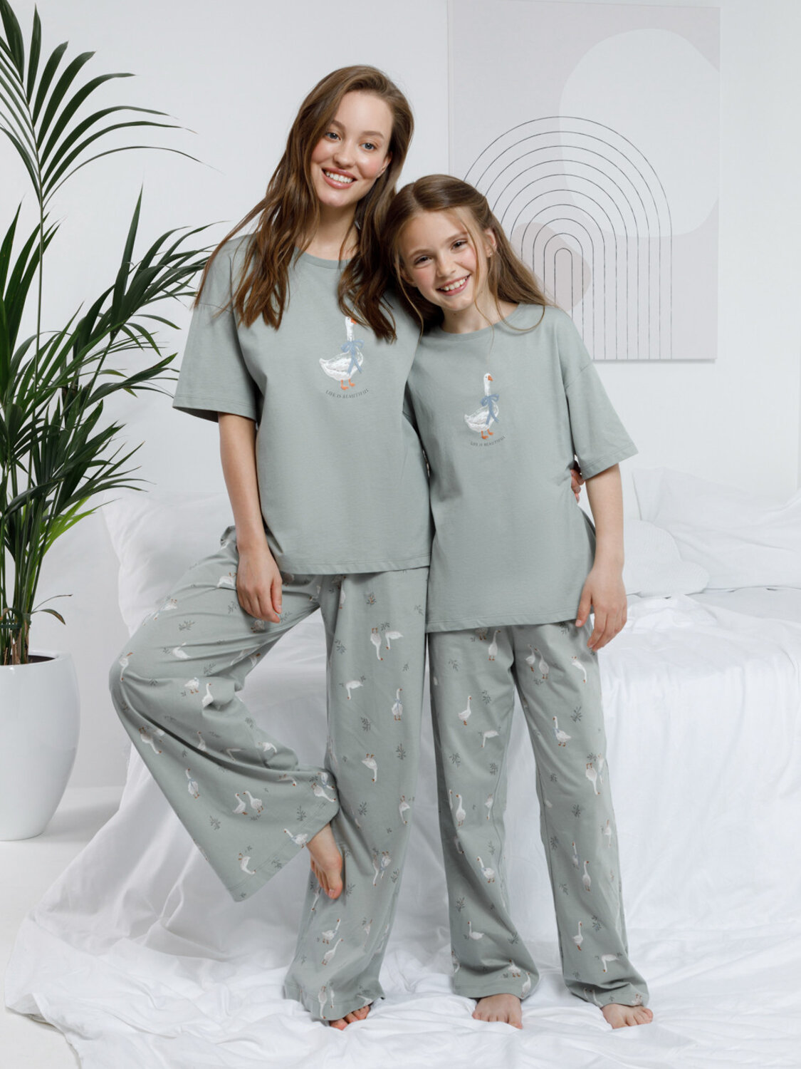 CROCKID Пижама 572724 МП 1657-1 зеленый