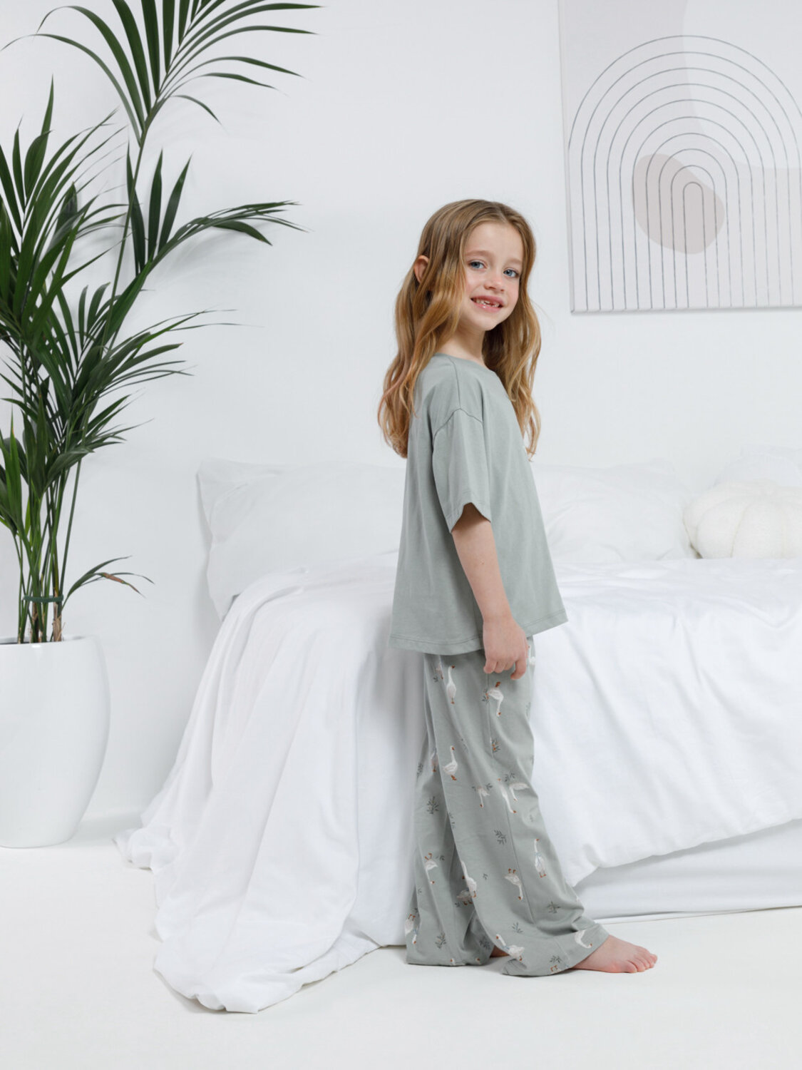 CROCKID Пижама 572725 МП 1657 зеленый