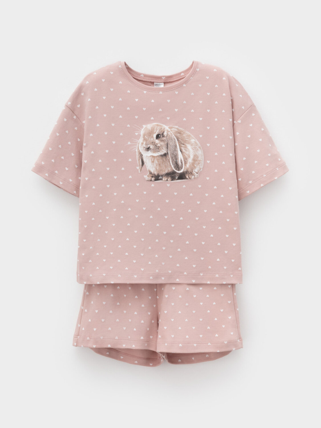 CROCKID Пижама 572728 МП 1656-1 коричневый