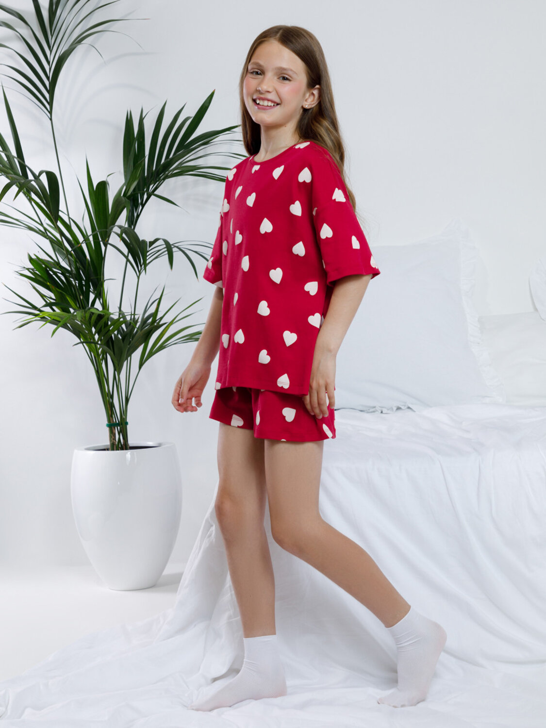 CROCKID Пижама 572731 МП 1655-1 красный