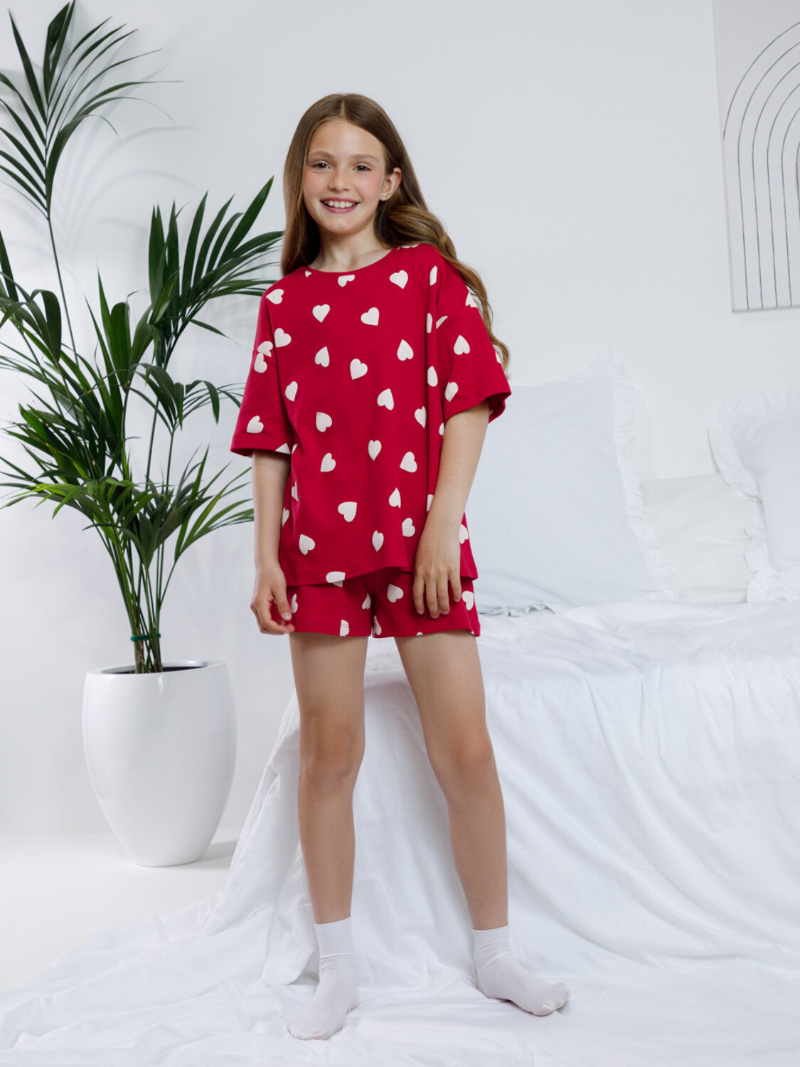 CROCKID Пижама 572731 МП 1655-1 красный