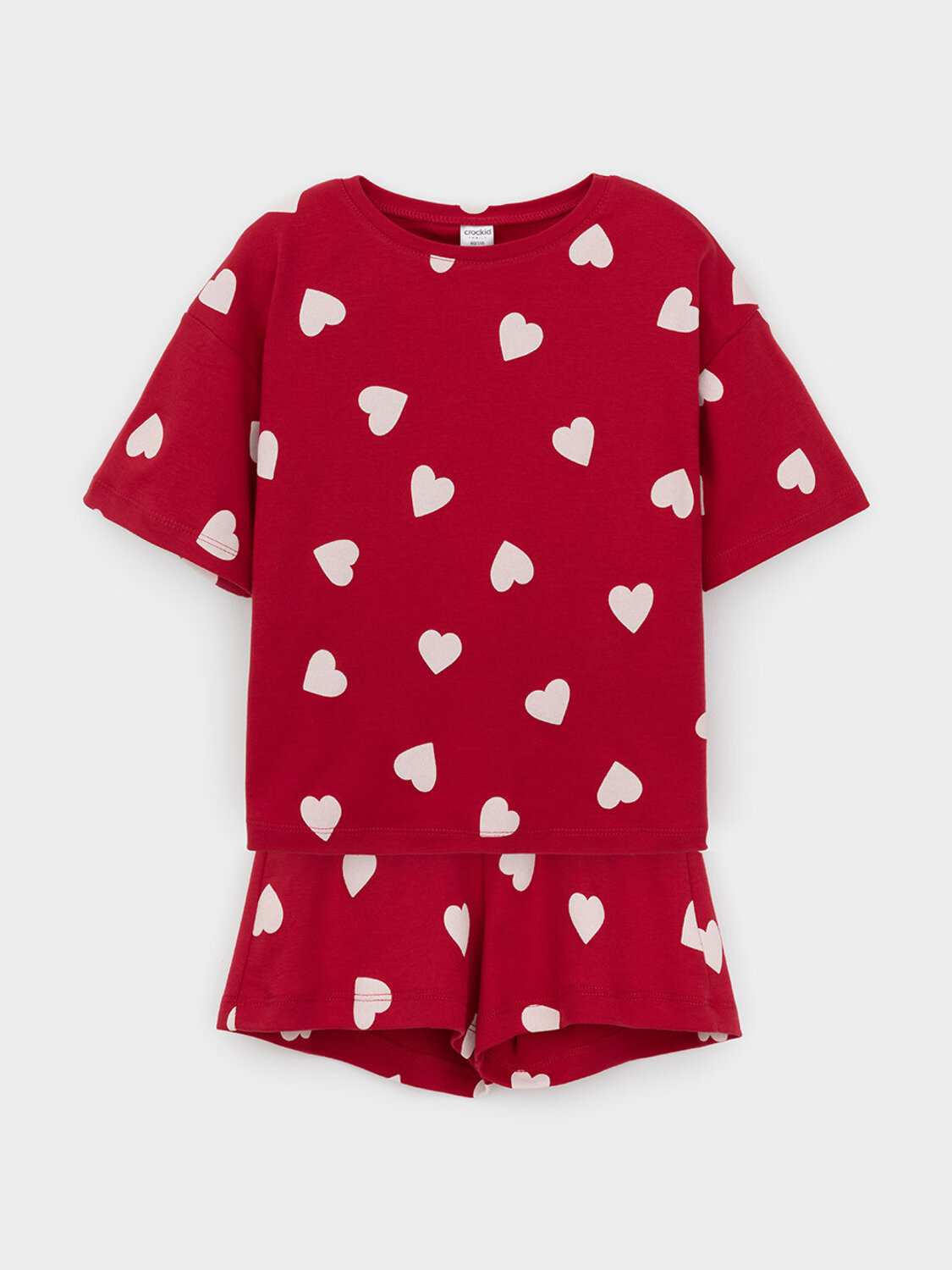CROCKID Пижама 572732 МП 1655 красный