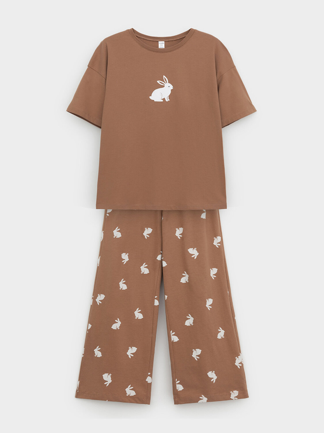 CROCKID Пижама 572733 МП 1657-1 кофейный