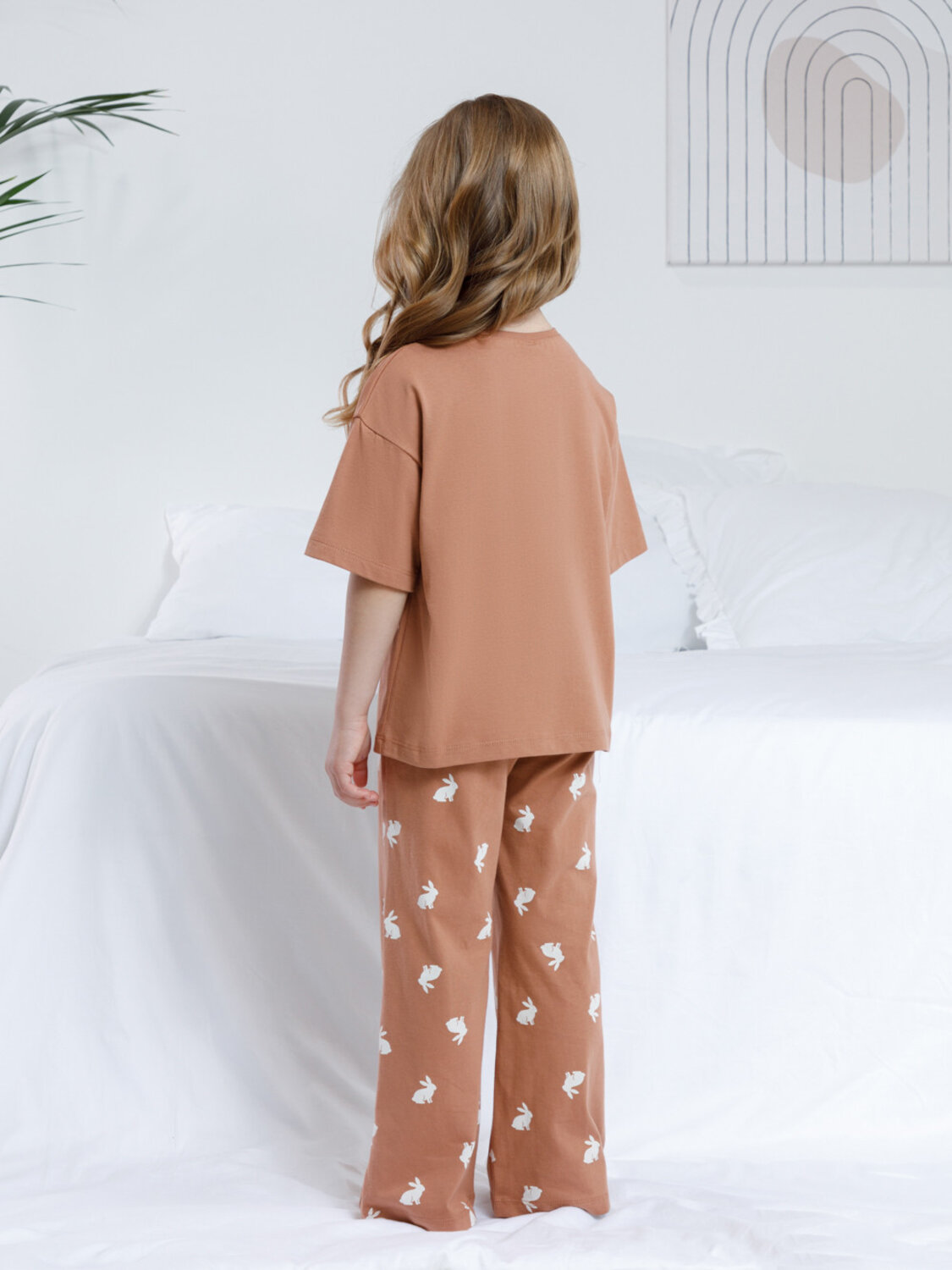 CROCKID Пижама 572735 МП 1657 кофейный