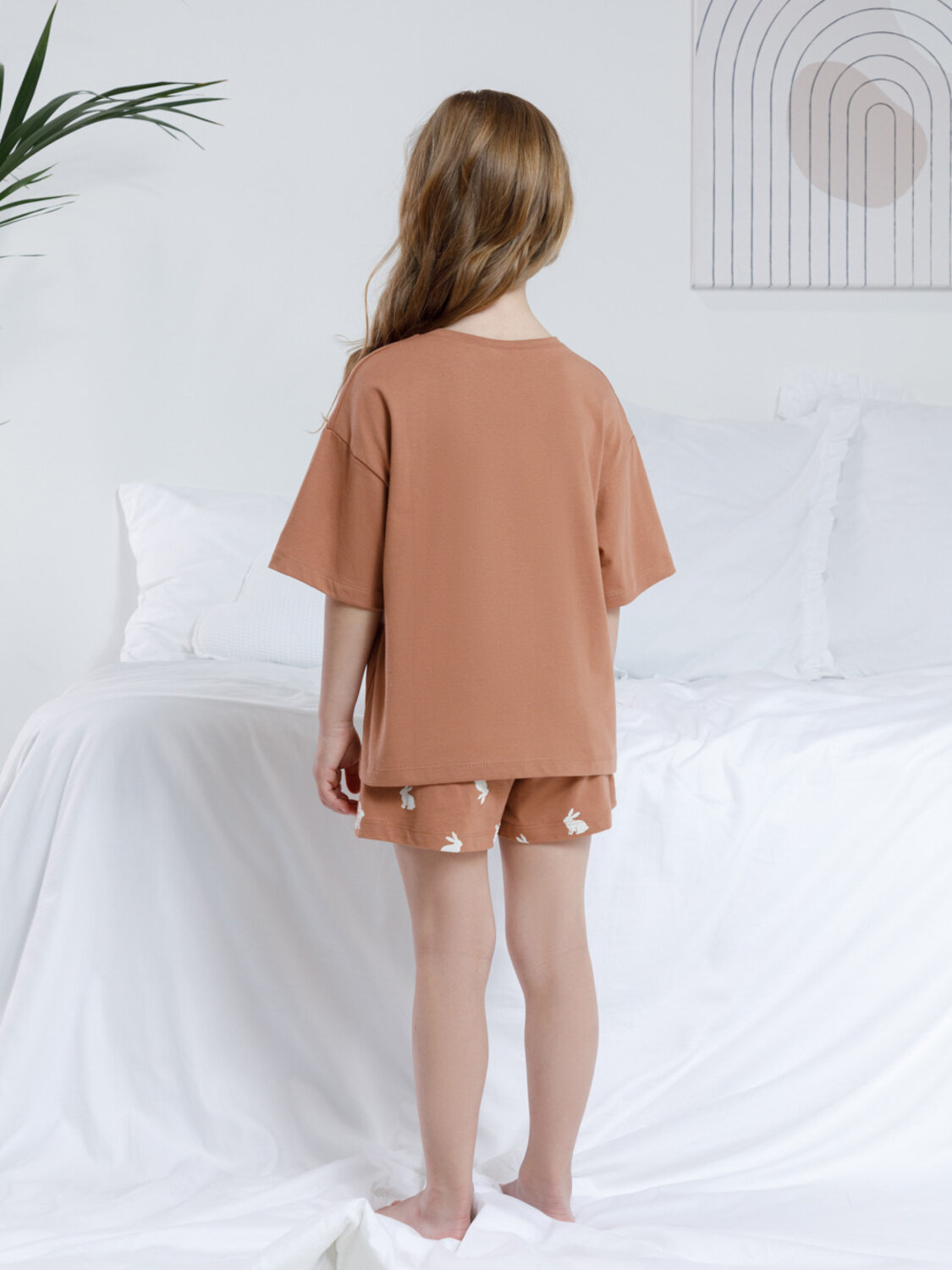 CROCKID Пижама 572736 МП 1658 кофейный