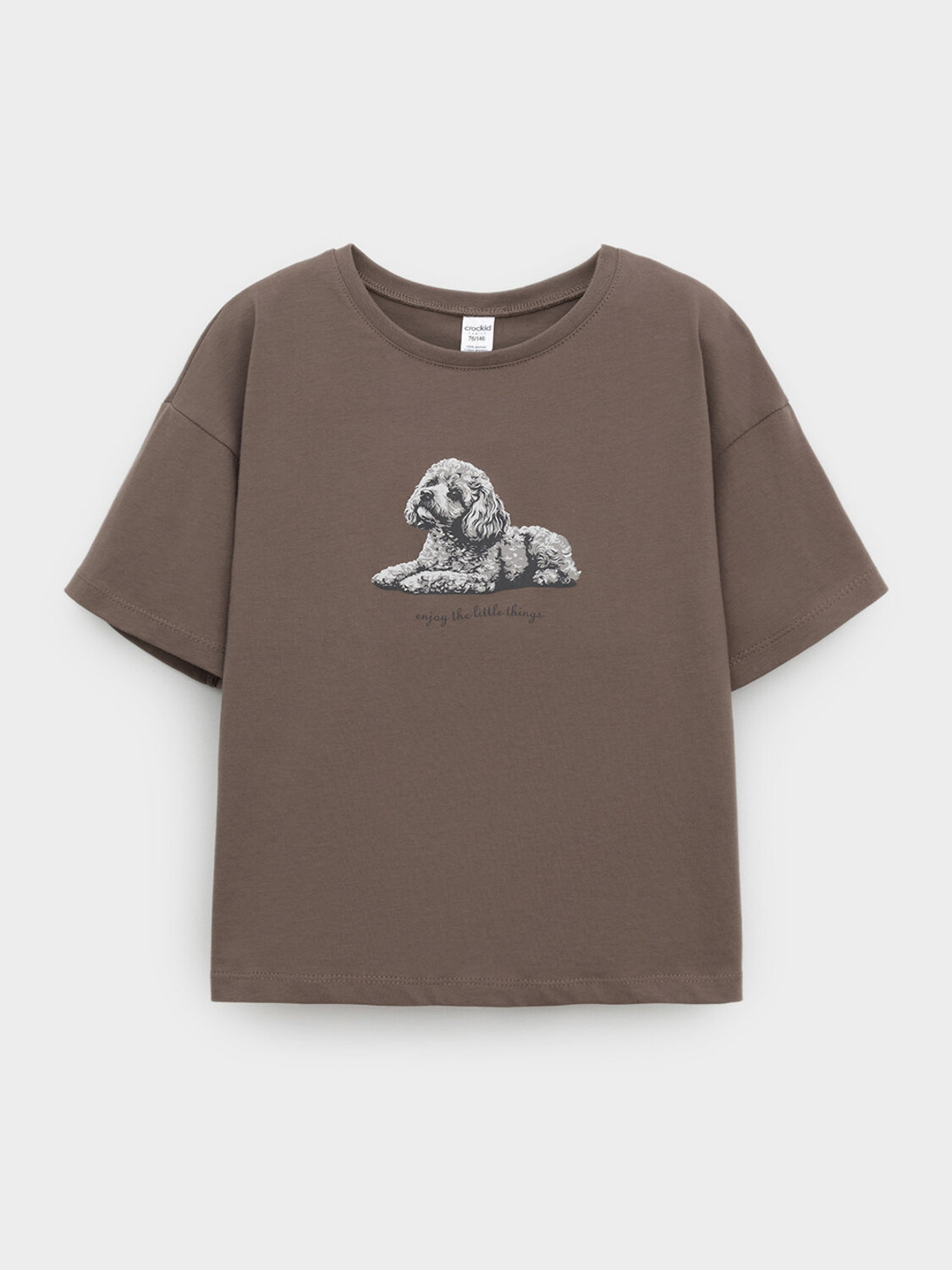 CROCKID Пижама 572745 МП 1658-1 коричневый