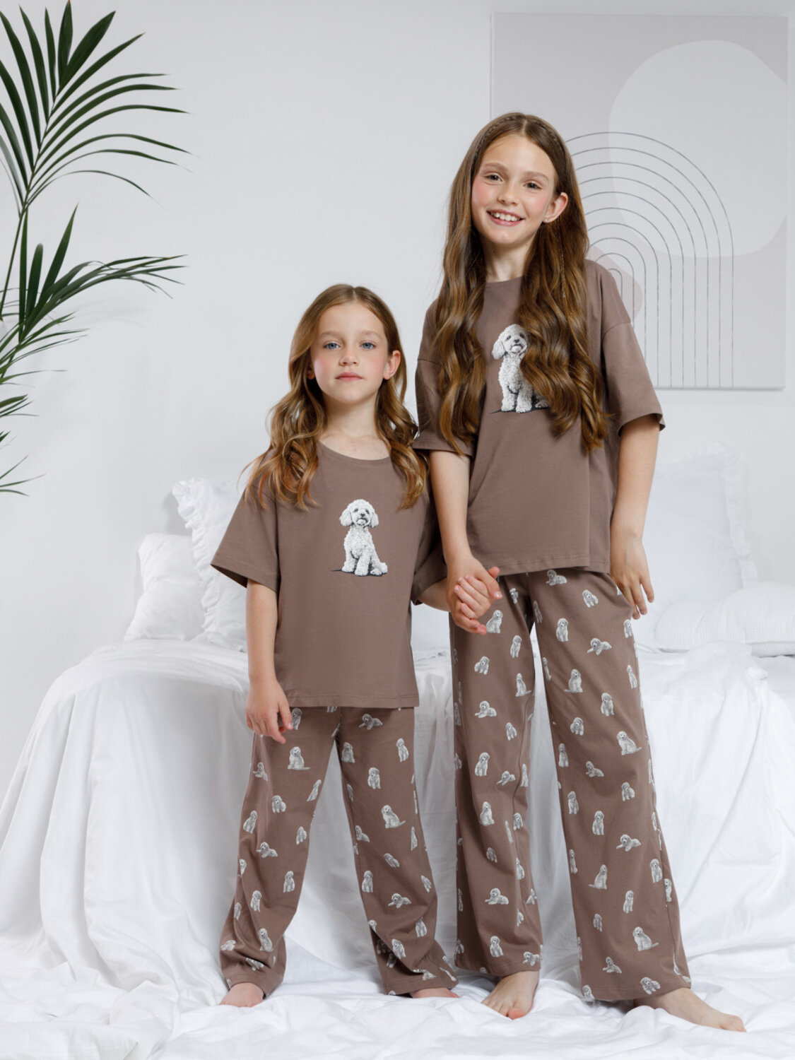 CROCKID Пижама 572746 МП 1657-1 коричневый