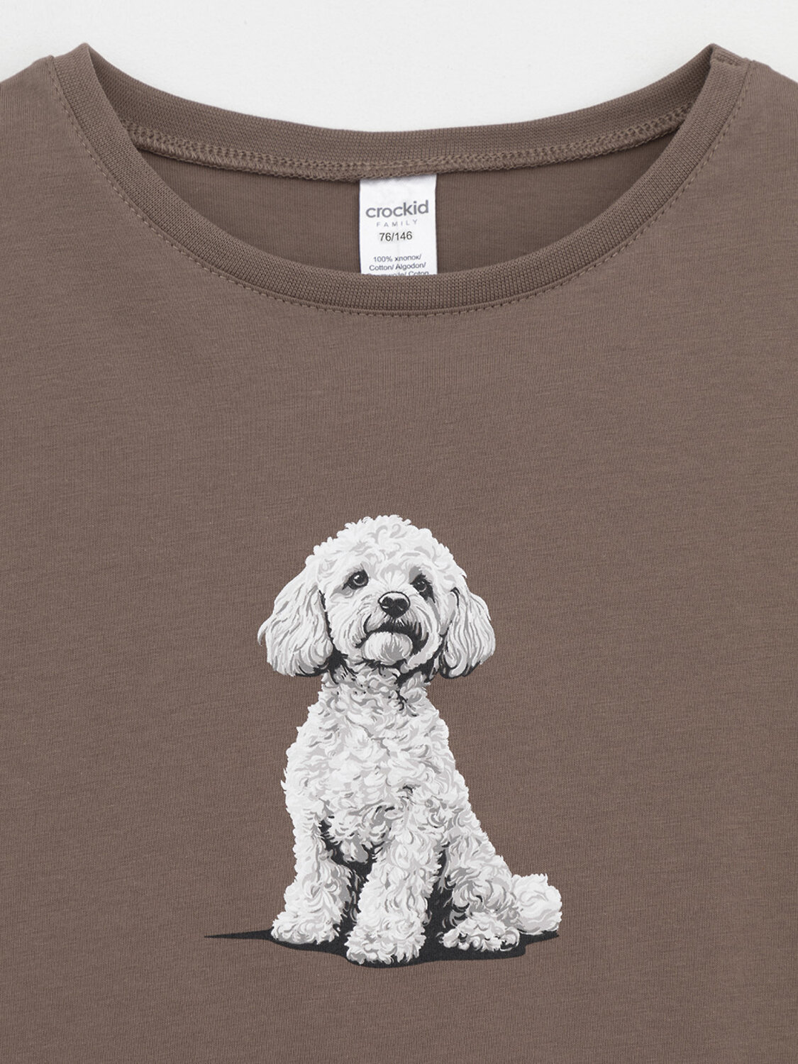 CROCKID Пижама 572746 МП 1657-1 коричневый