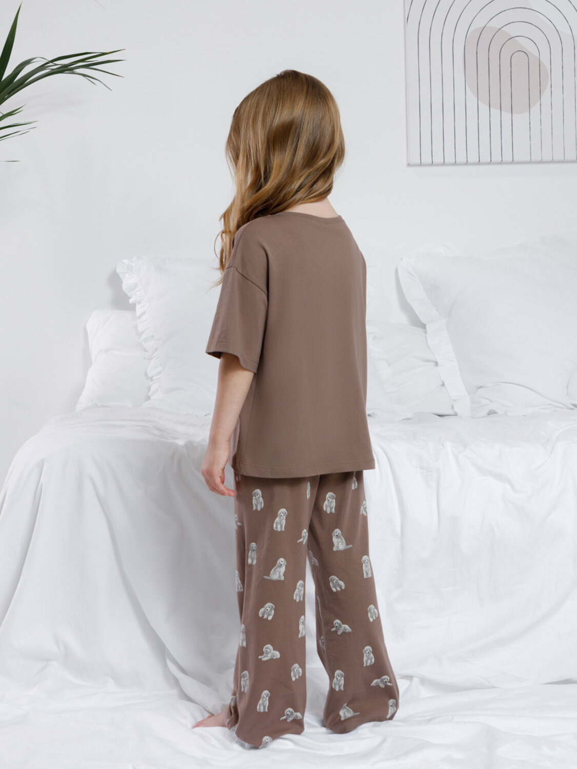 CROCKID Пижама 572747 МП 1657 коричневый