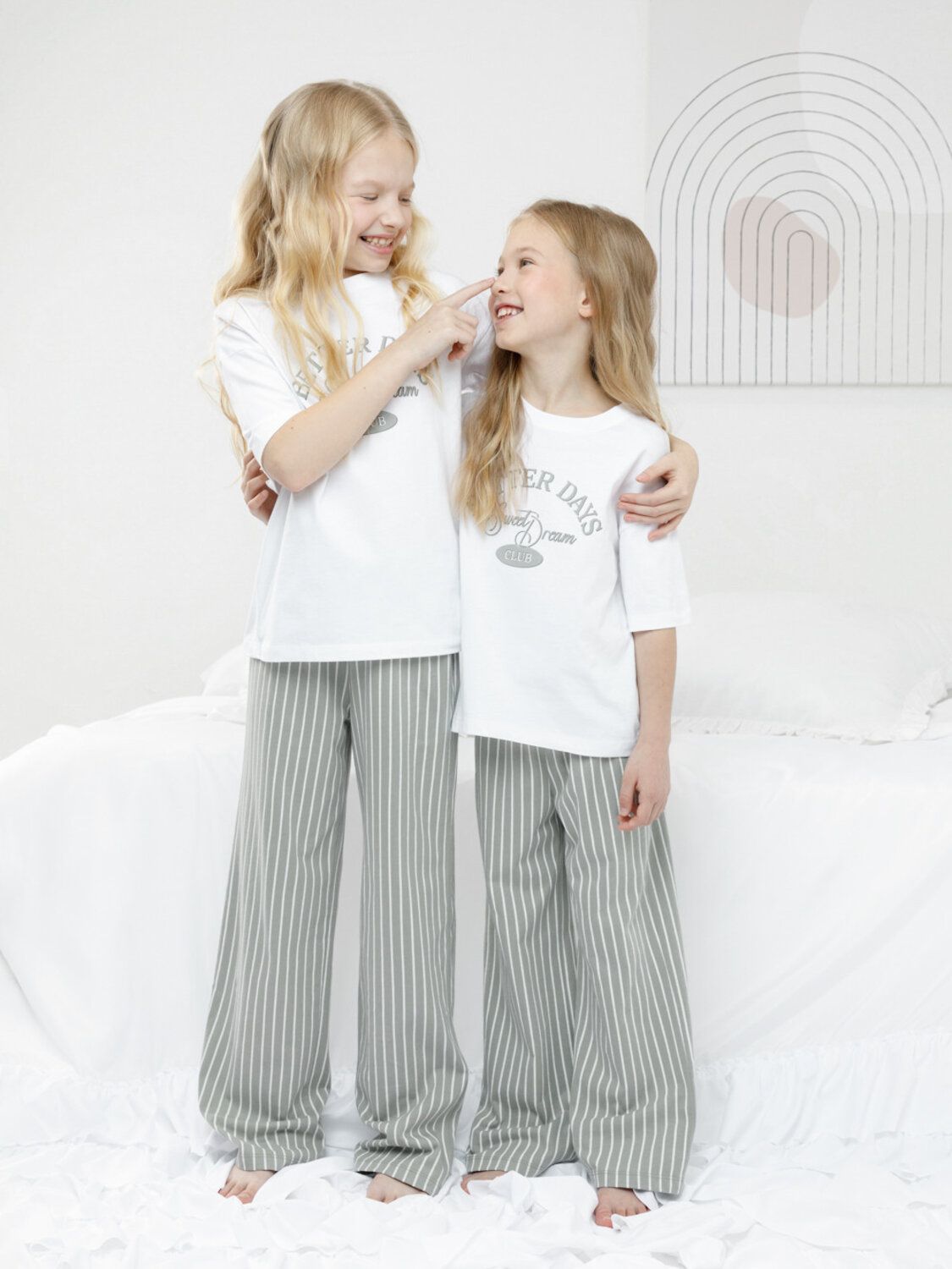 CROCKID Пижама 572756 МП 1657 белый