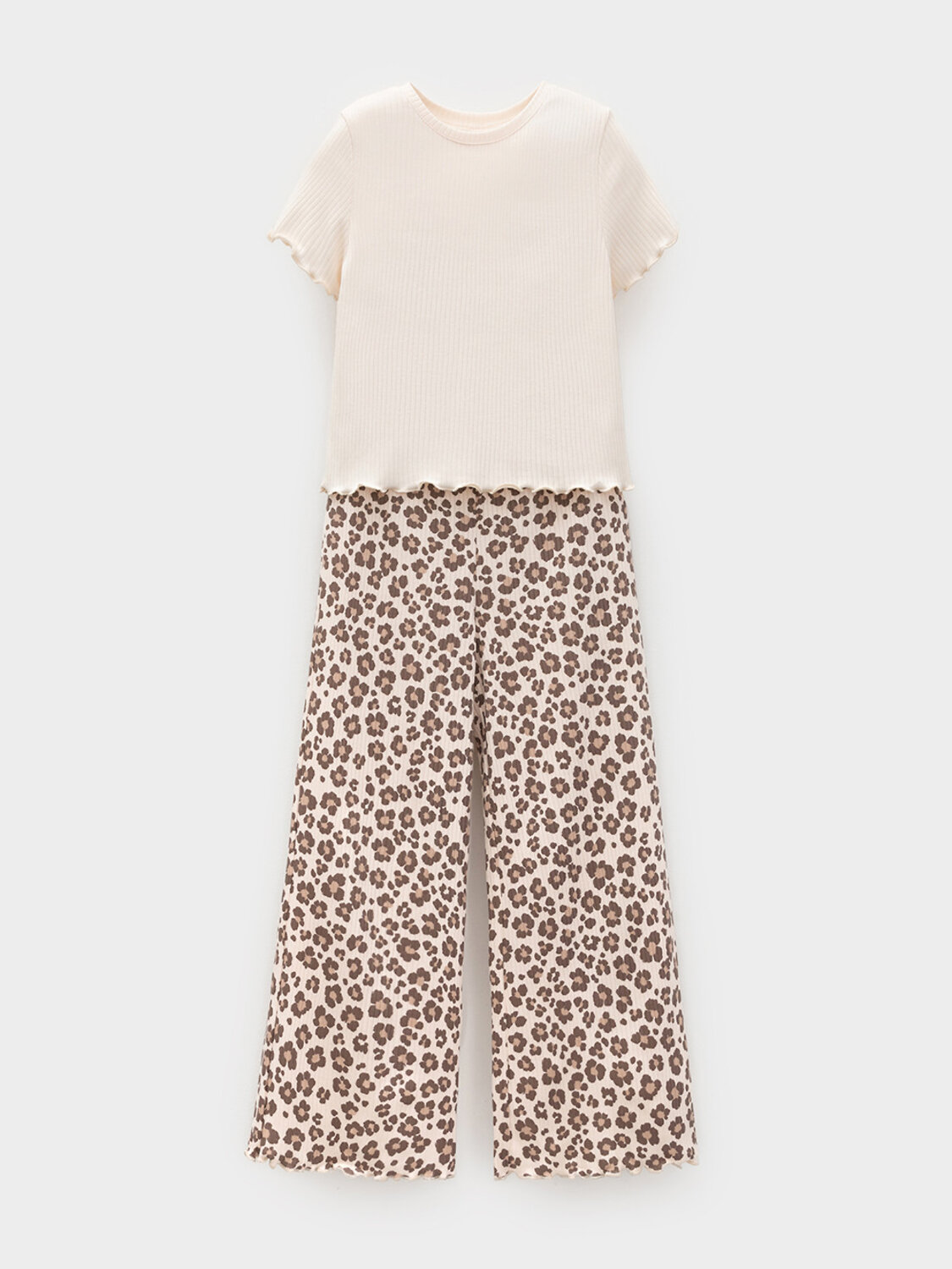 CROCKID Пижама 572767 МП 1669 молочный