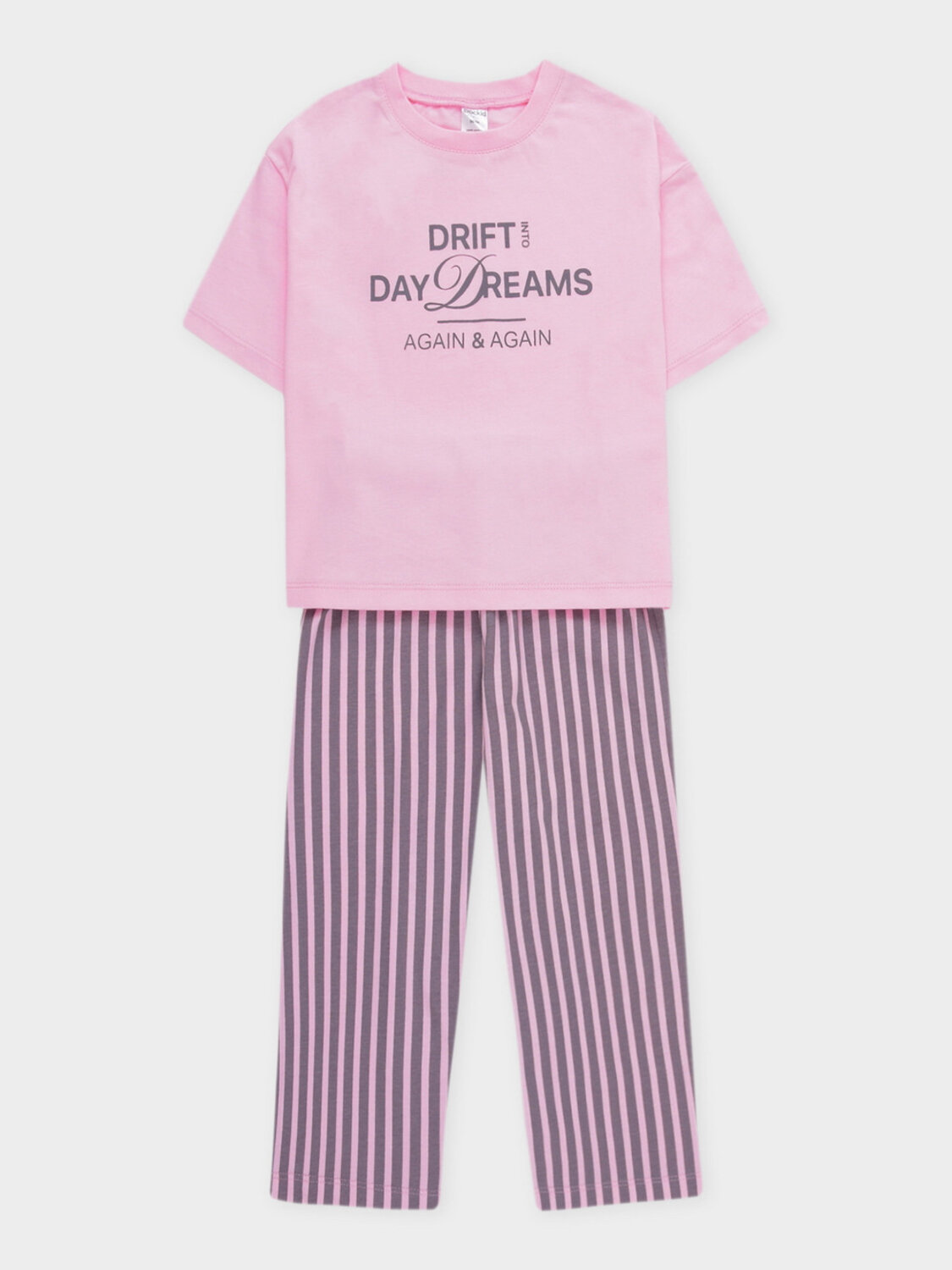 CROCKID Пижама 572768 МП 1666 светло-розовый