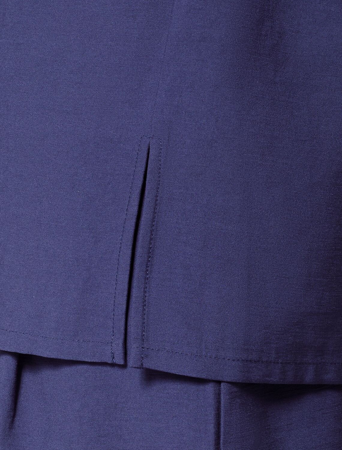 VILATTE Блузка 572788 D29.238 дымчатый синий