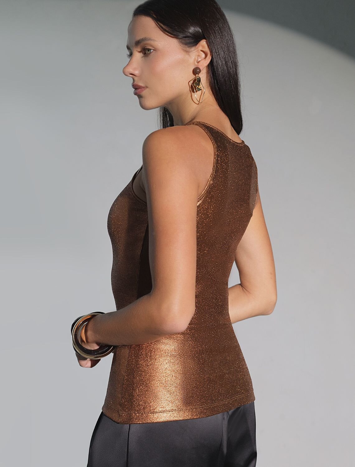 VILATTE Топ 572794 D43.228 кофейный