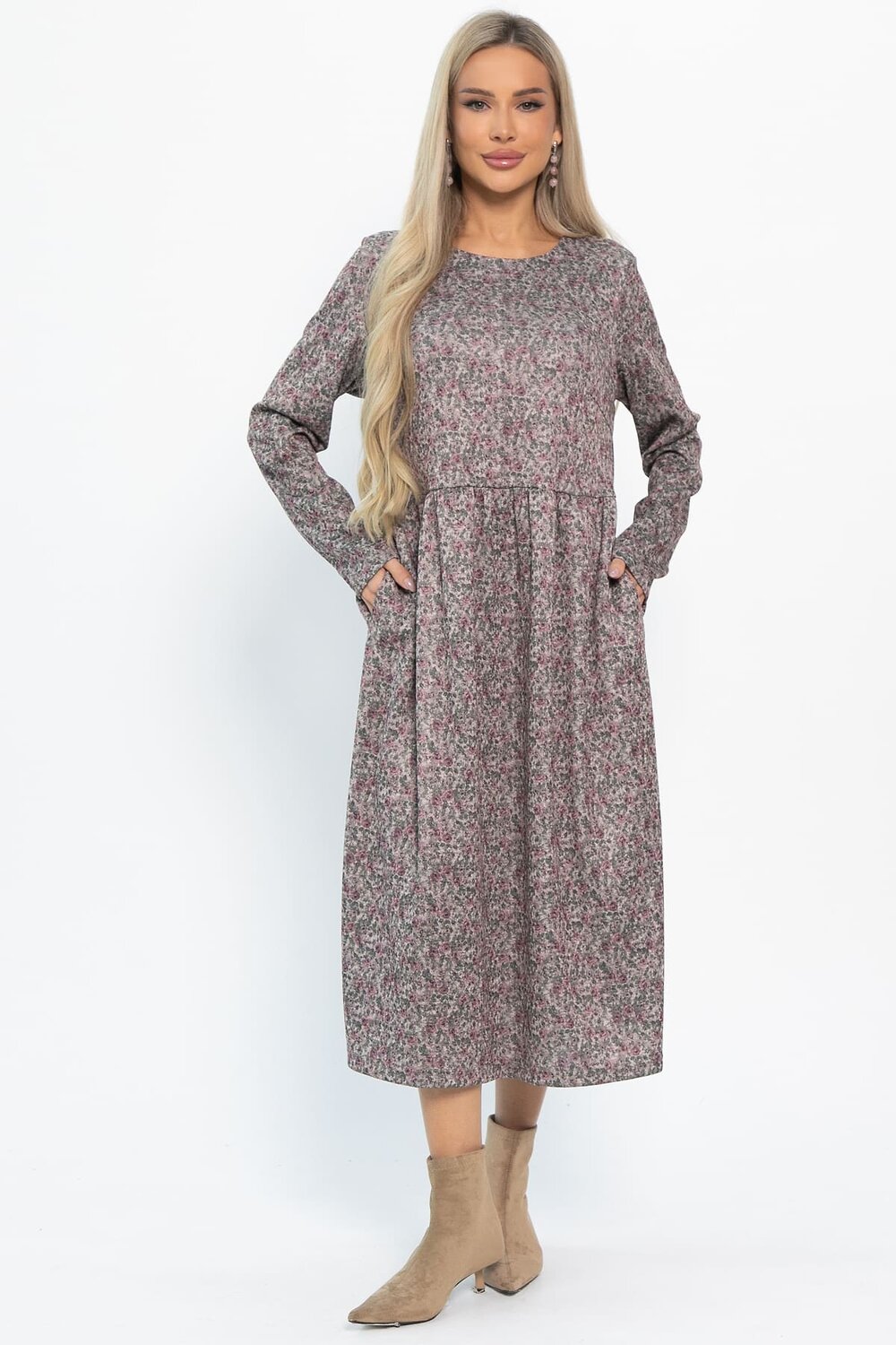 LT Collection Платье 572797 П14852-25М коричневый