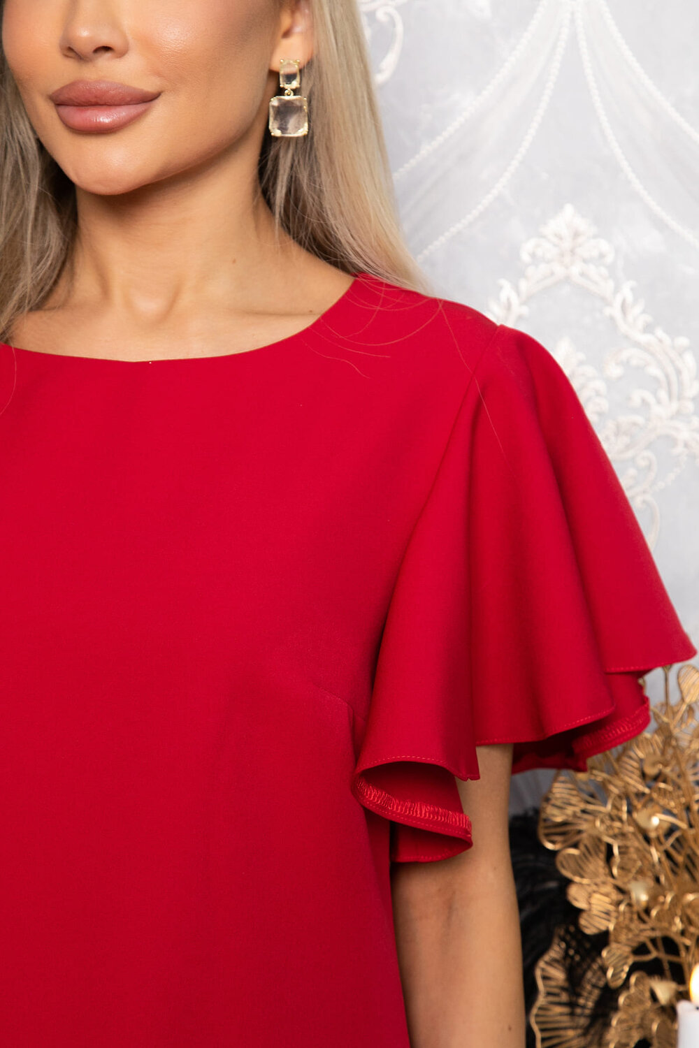 LT Collection Платье 572799 П14853-25М красный