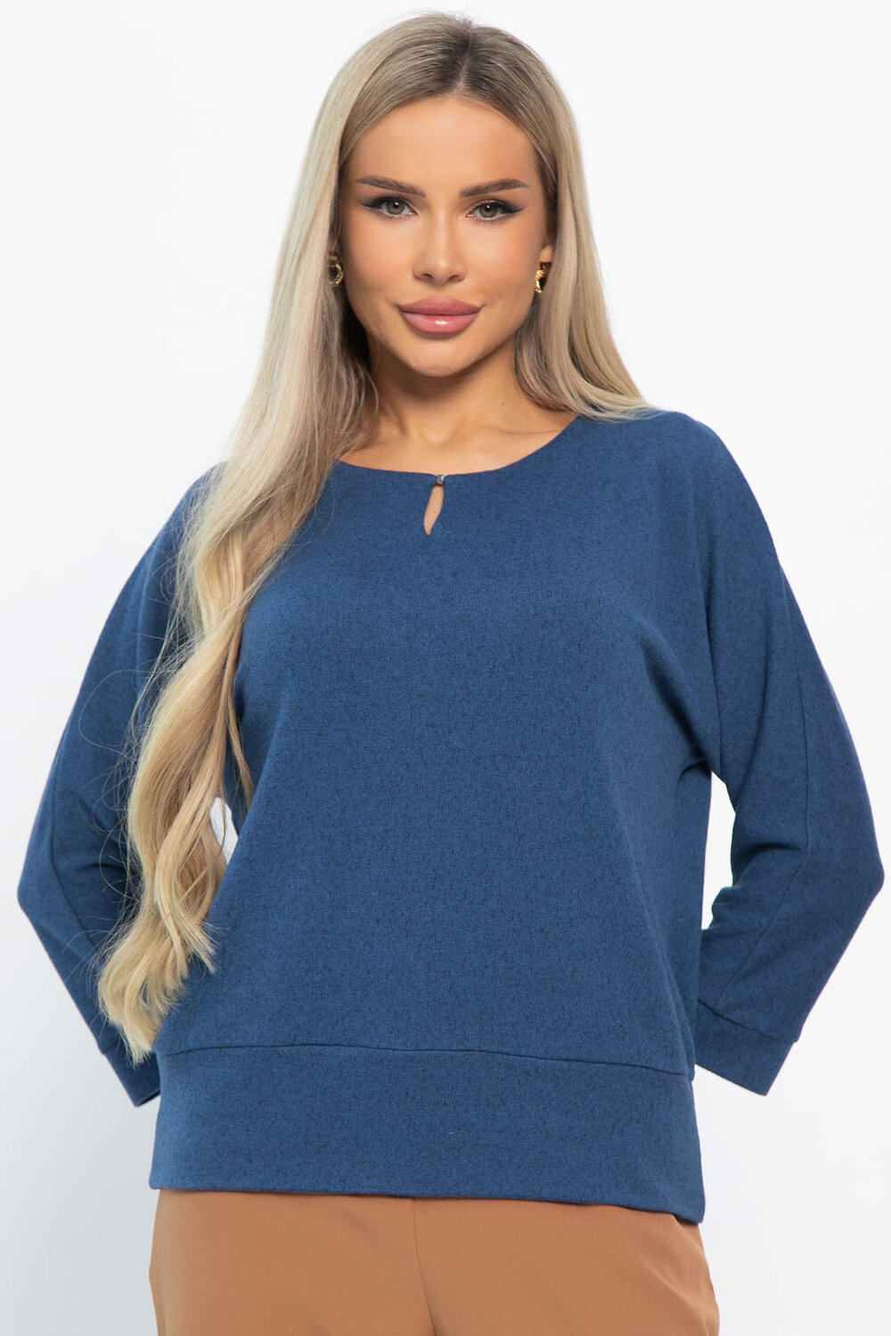 LT Collection Джемпер 572803 Б14869-50М синий