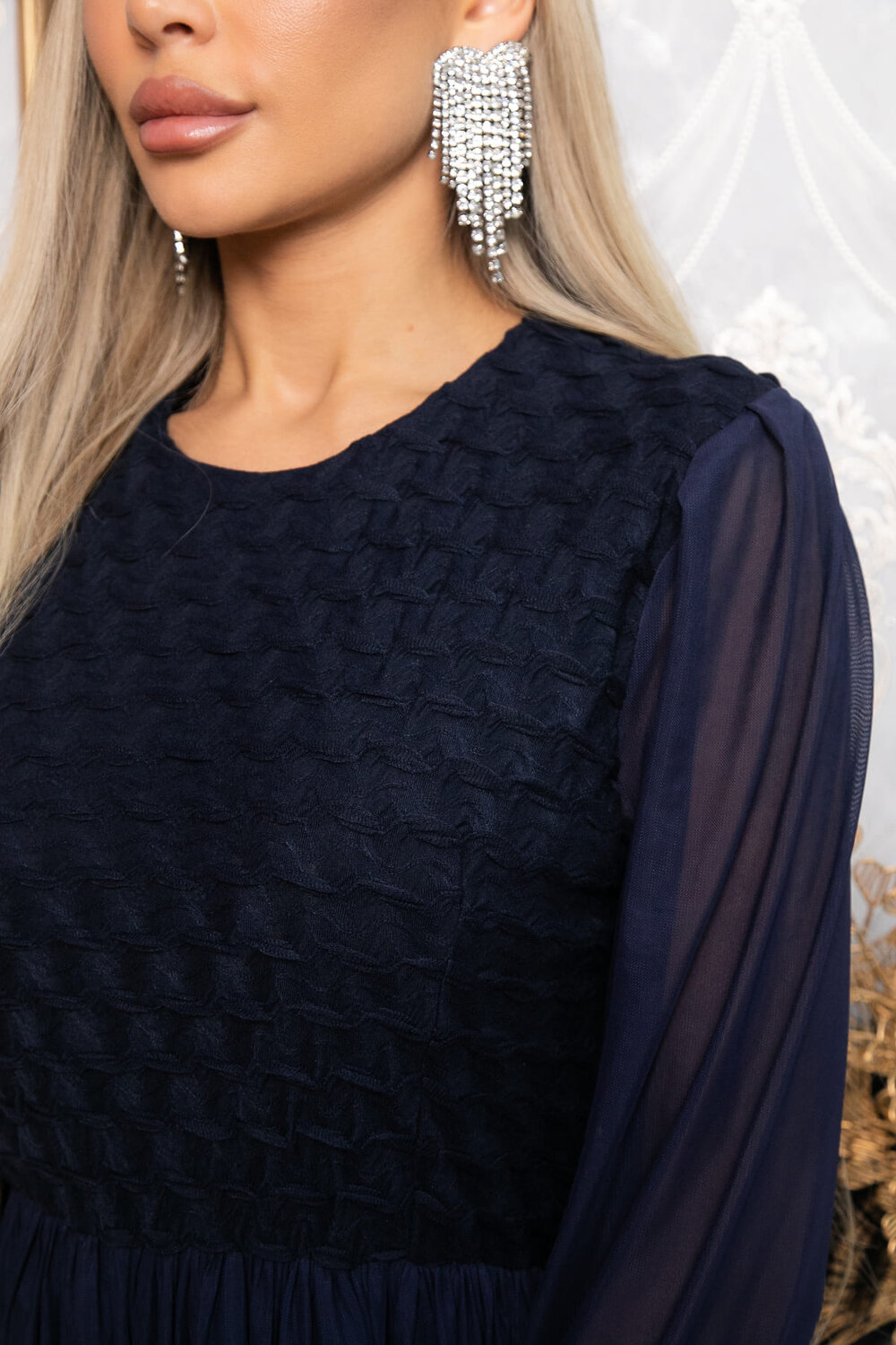 LT Collection Платье 572811 П14860-3М синий