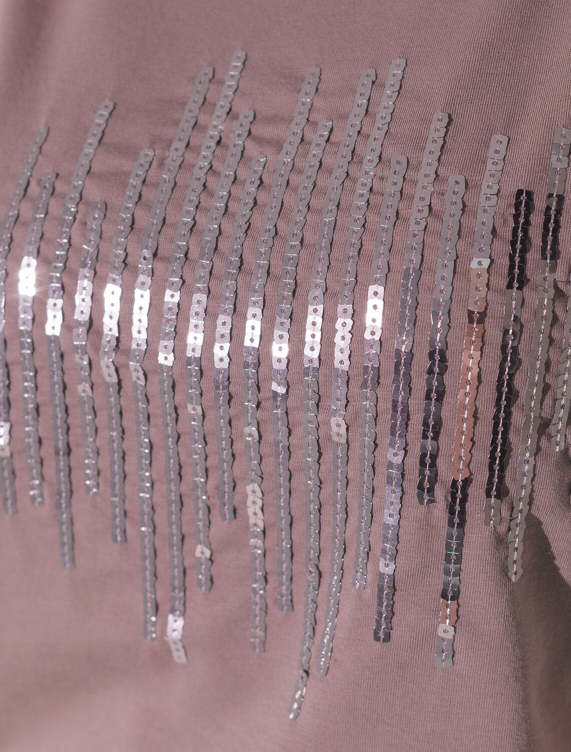 VILATTE Футболка 572813 D49.133 кофейный_stripes