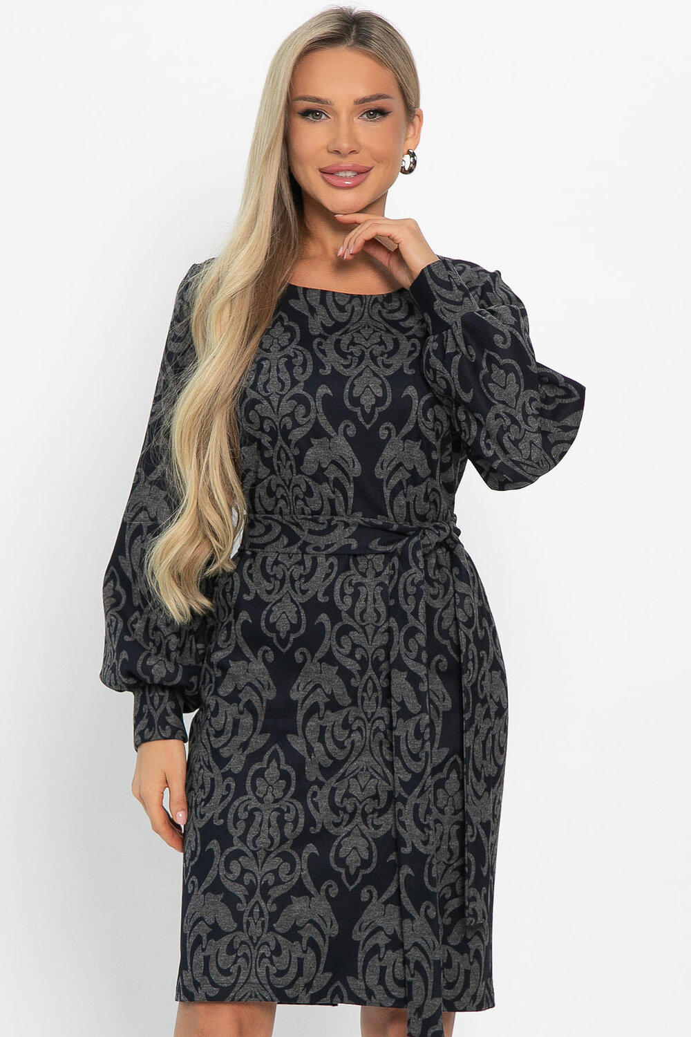 LT Collection Платье 572816 П14862-18М серый