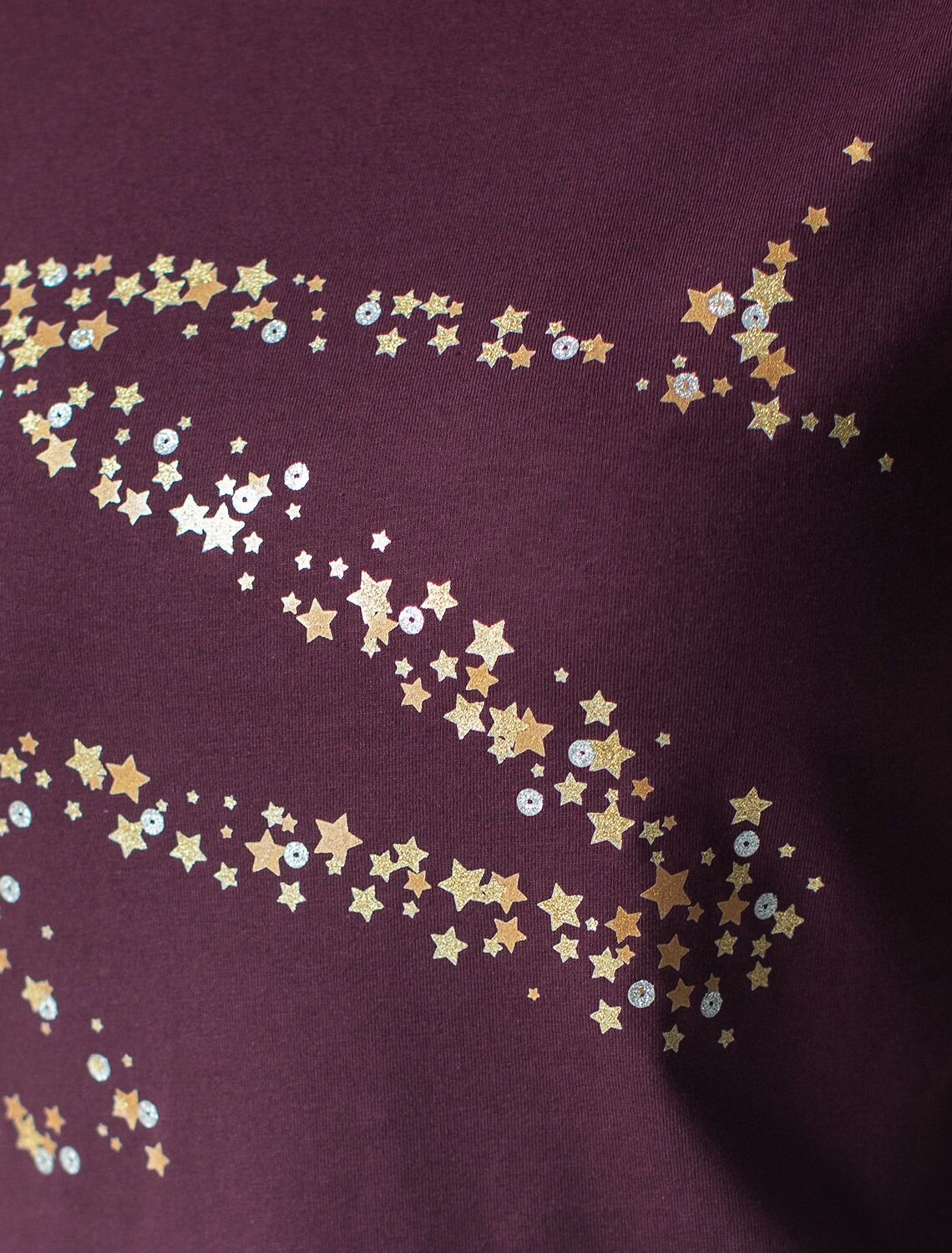 VILATTE Футболка 572825 D49.134 бургунди_волна