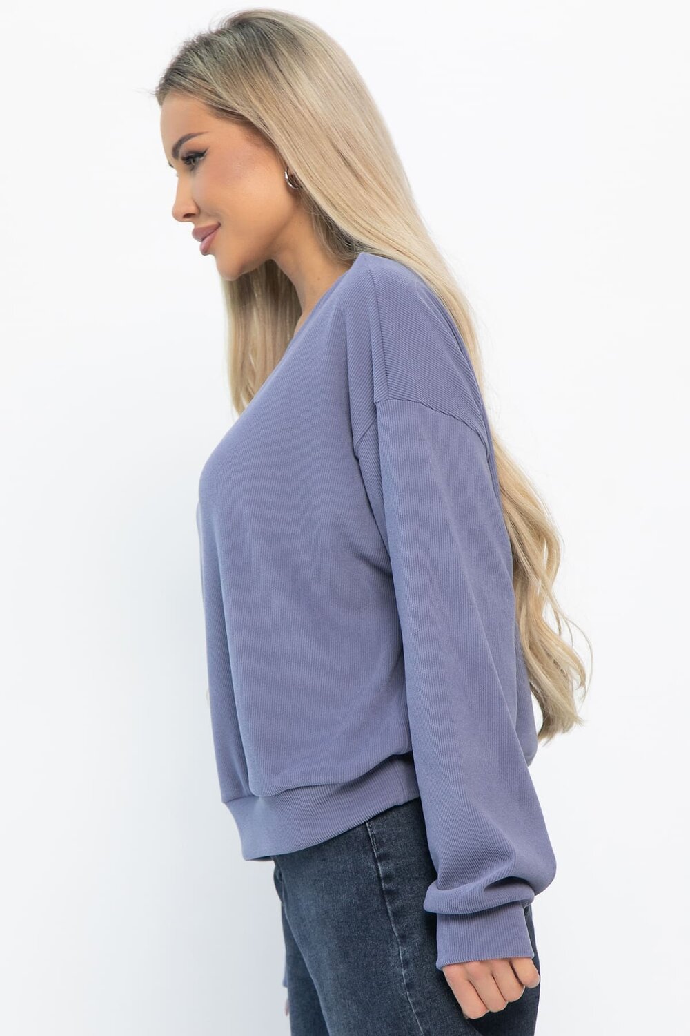 LT Collection Свитшот 572828 Б14902-25М серо-синий