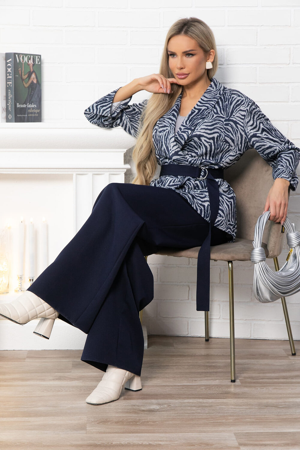 LT Collection Костюм 572830 К14871-7М синий