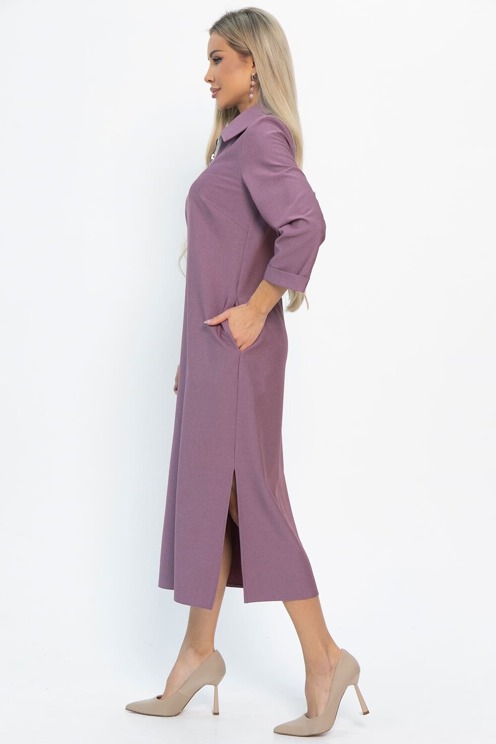 LT Collection Платье 572832 П14875-18М лиловый