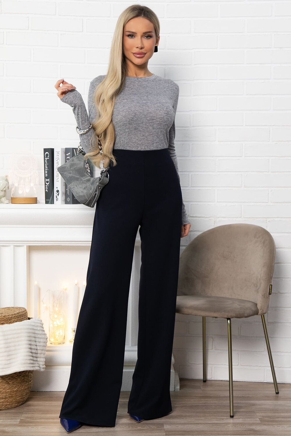 LT Collection Брюки 572834 Б14886-4М темно-синий