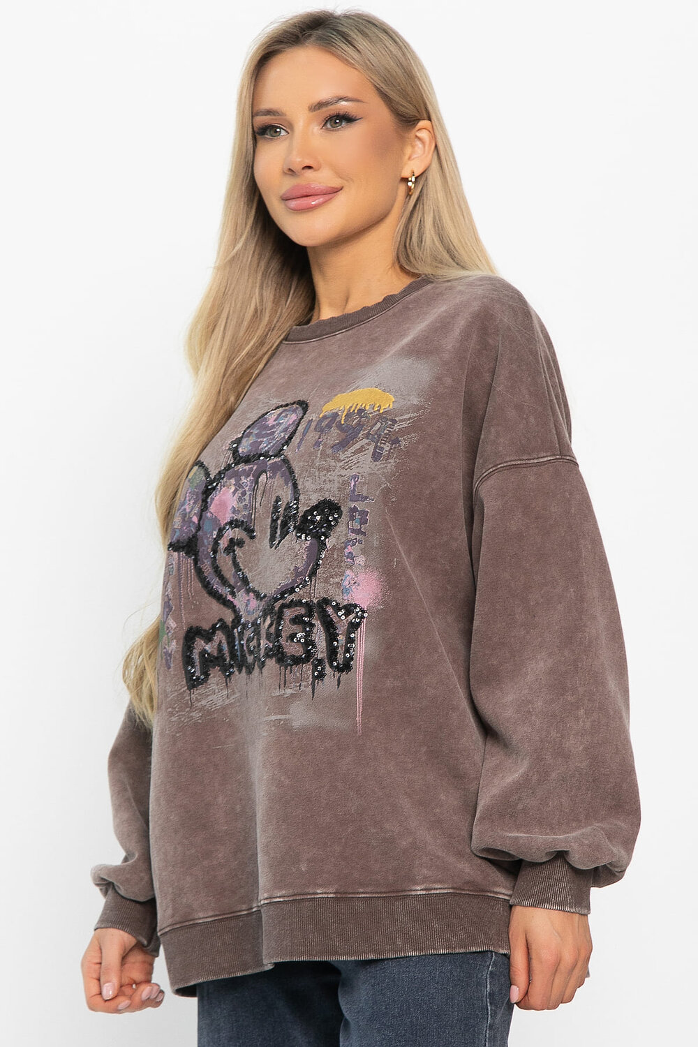 LT Collection Свитшот 572840 Б14904-20М коричневый