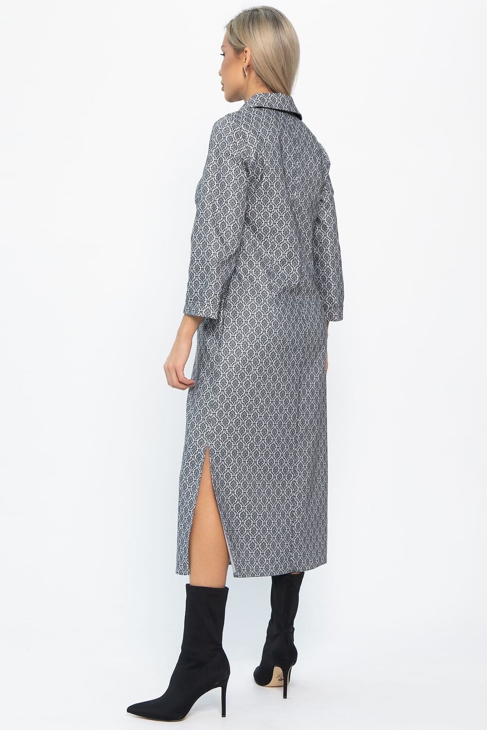 LT Collection Платье 572841 П14877-18М темно-серый