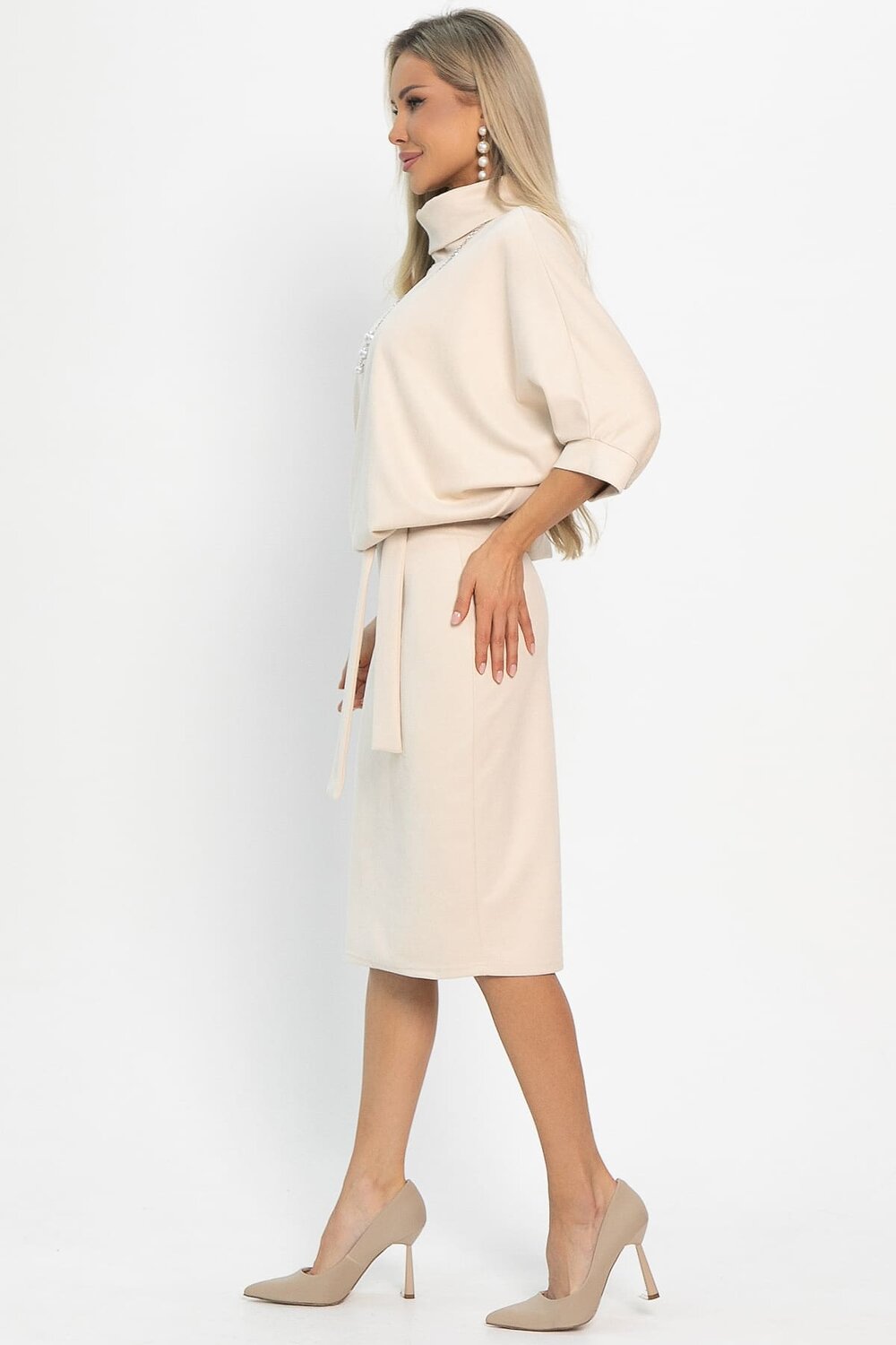 LT Collection Платье 572859 П14911-12М молочный