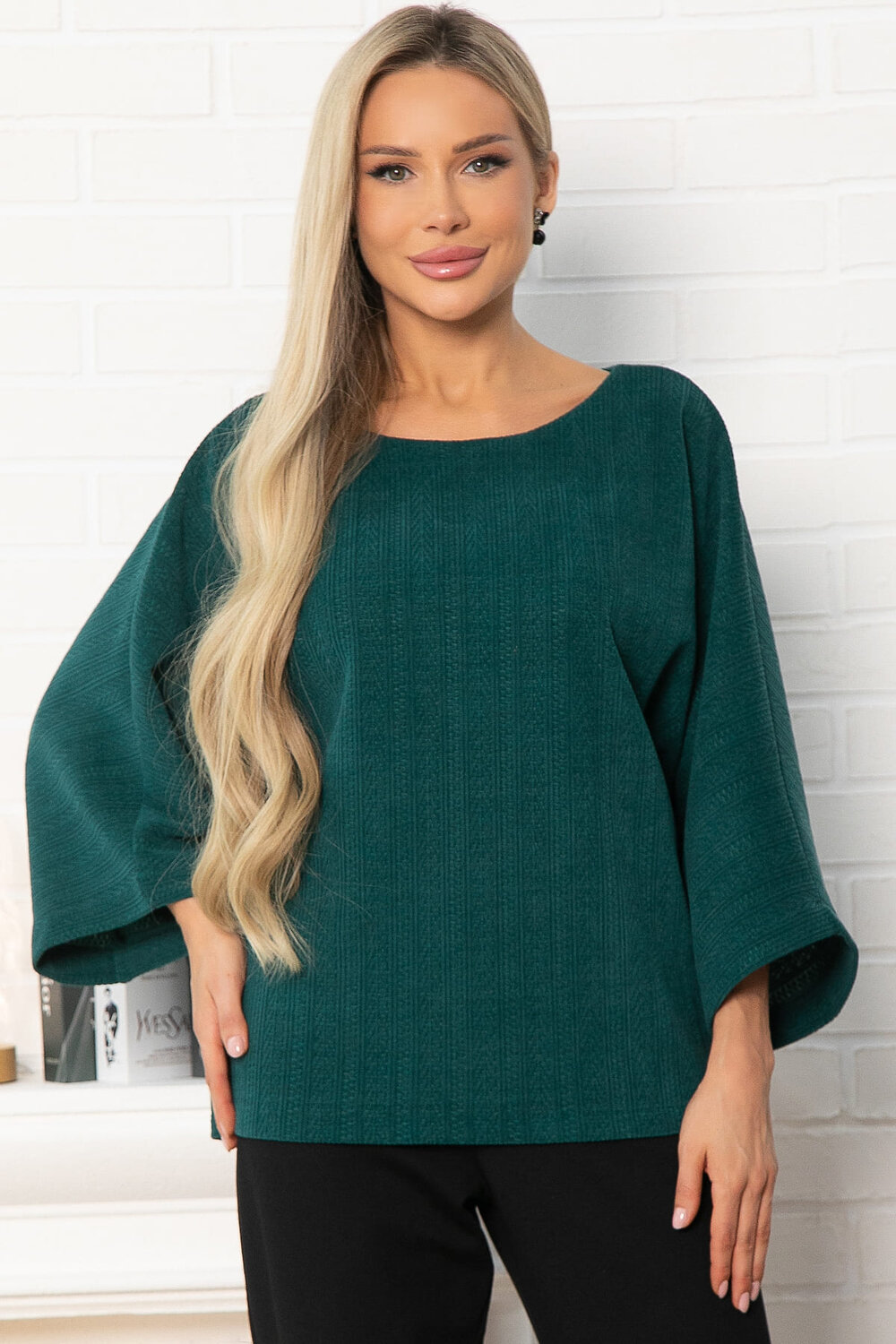 LT Collection Блуза 572861 Б14908-12М зеленый