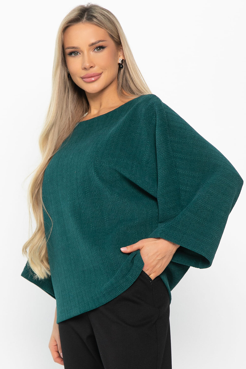 LT Collection Блуза 572861 Б14908-12М зеленый