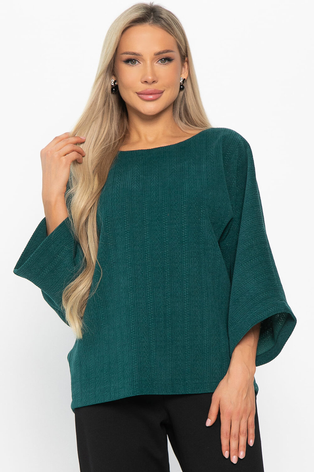 LT Collection Блуза 572861 Б14908-12М зеленый