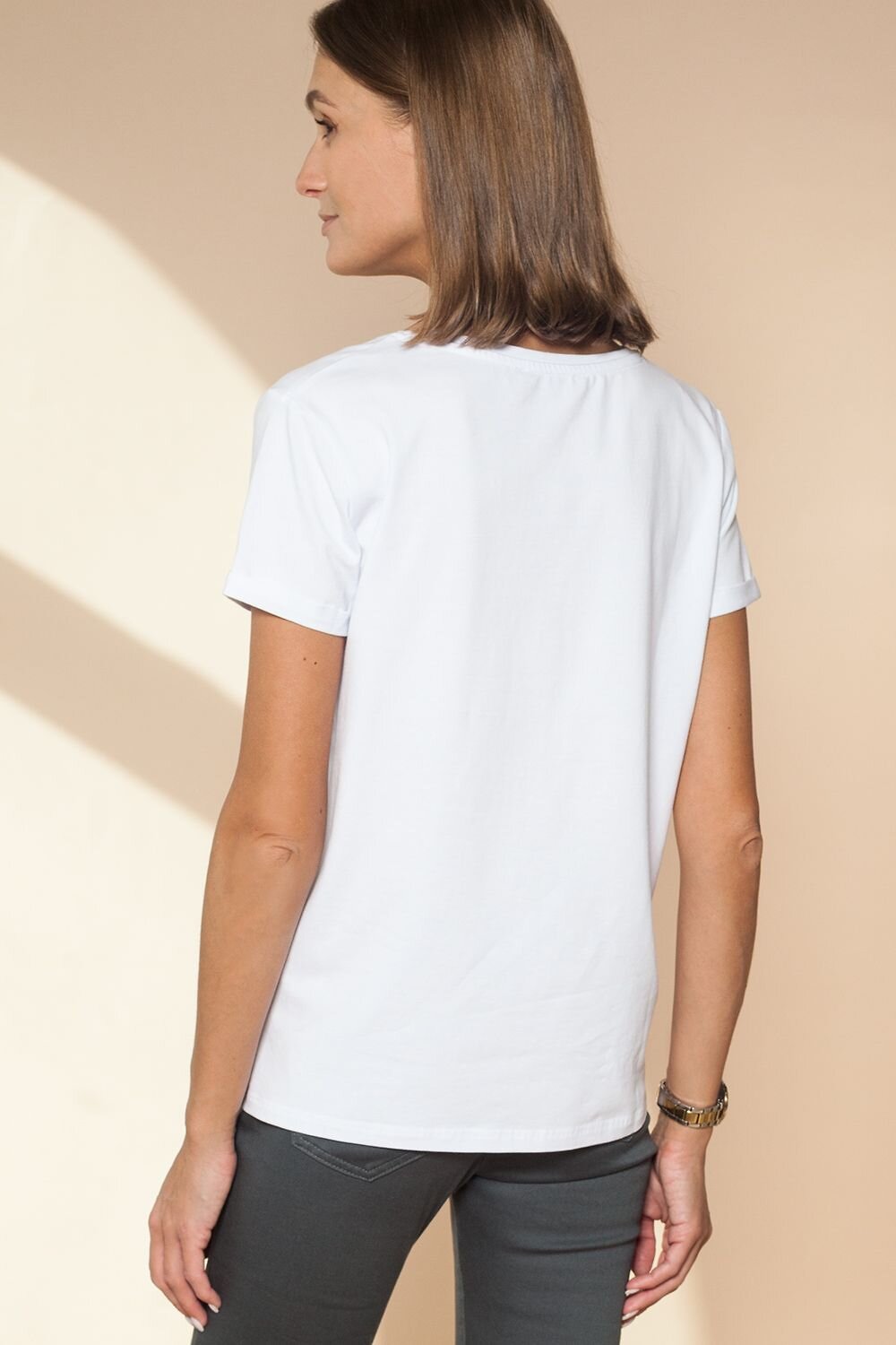 VILATTE Футболка 572878 D49.685 белый_лицо