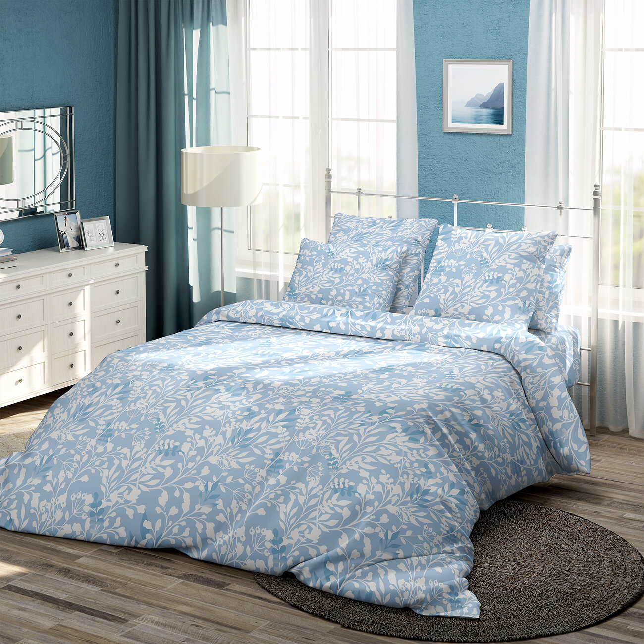 Самойловский Текстиль Пододеяльник 572885 930432 Лепесток