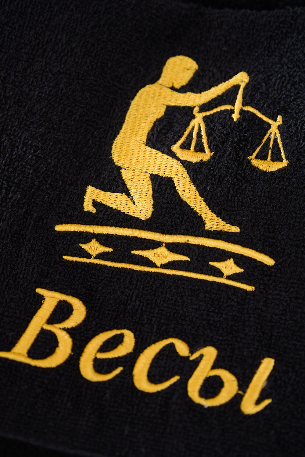 Натали Полотенце 572890 14418 черный+весы