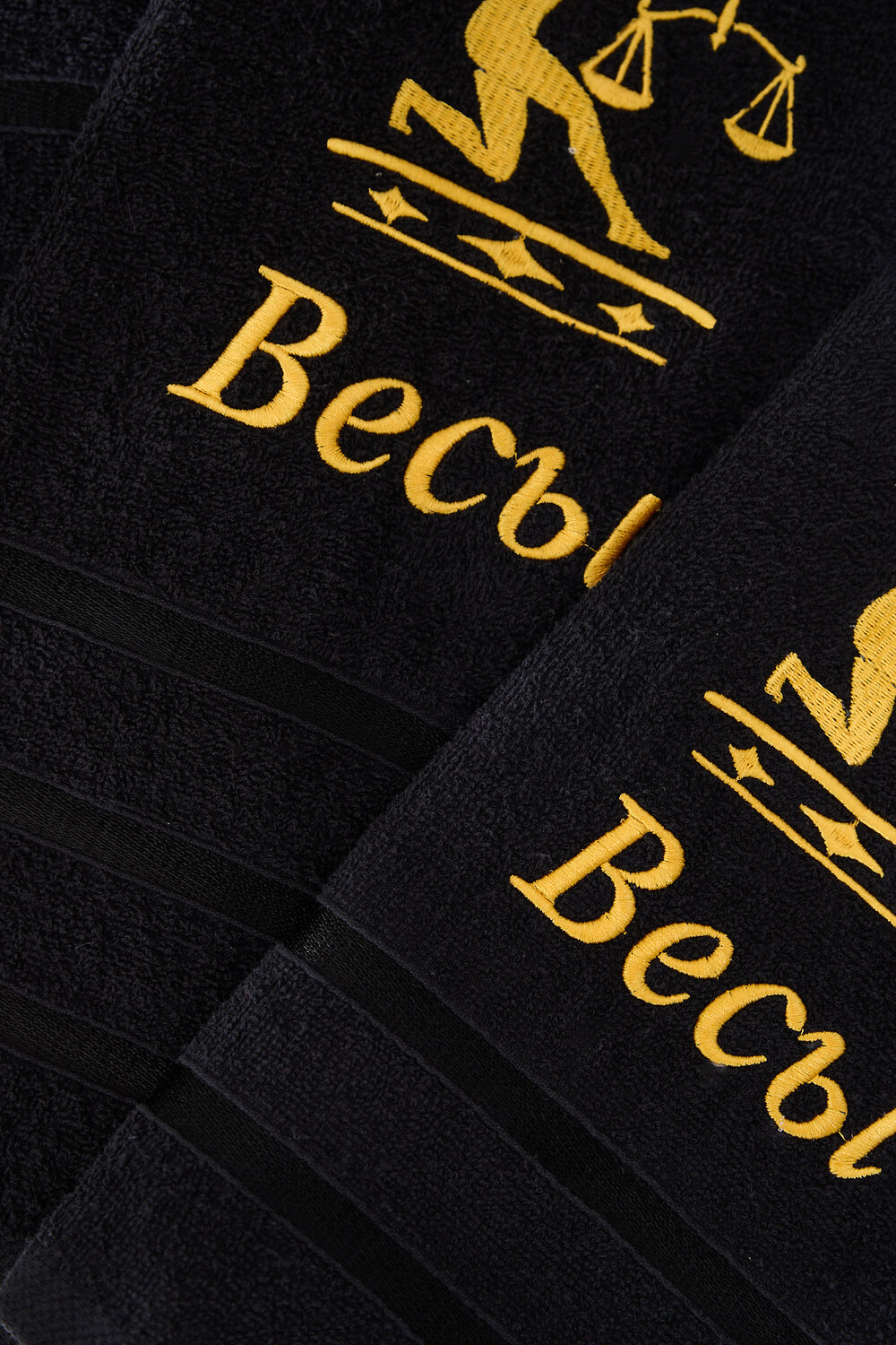 Натали Полотенце 572890 14418 черный+весы