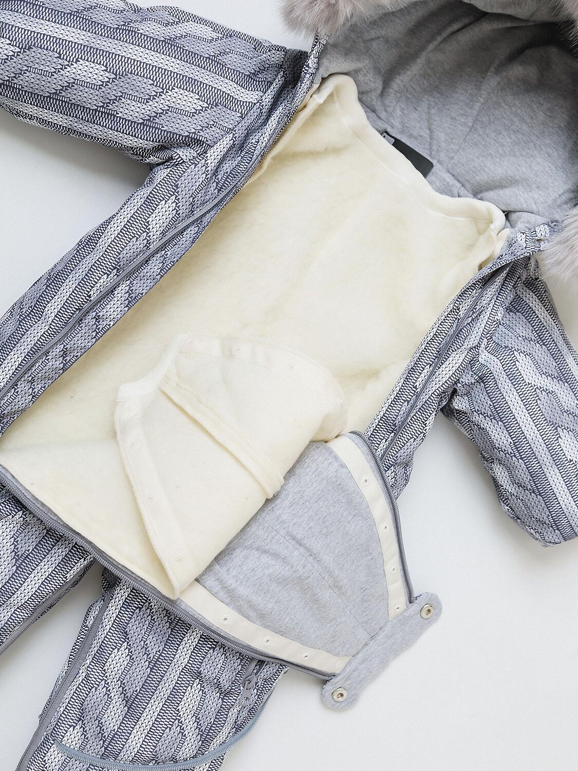 BATIK Комбинезон 572905 204-26з-3 Принт вязанный