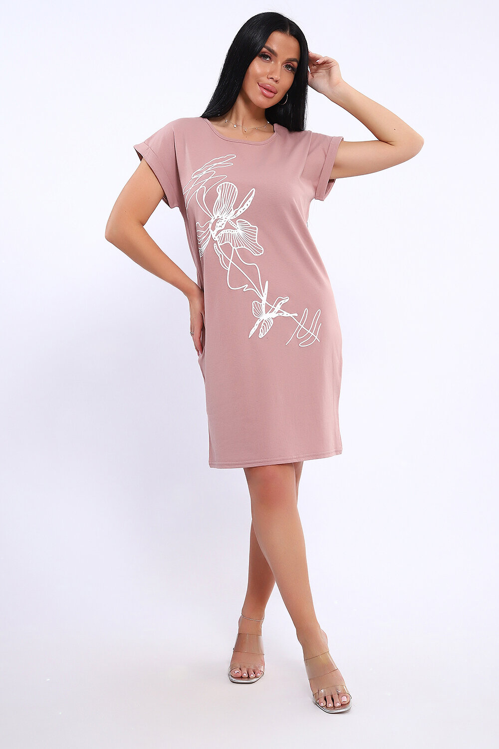 Натали Туника 572908 82086 сухая роза