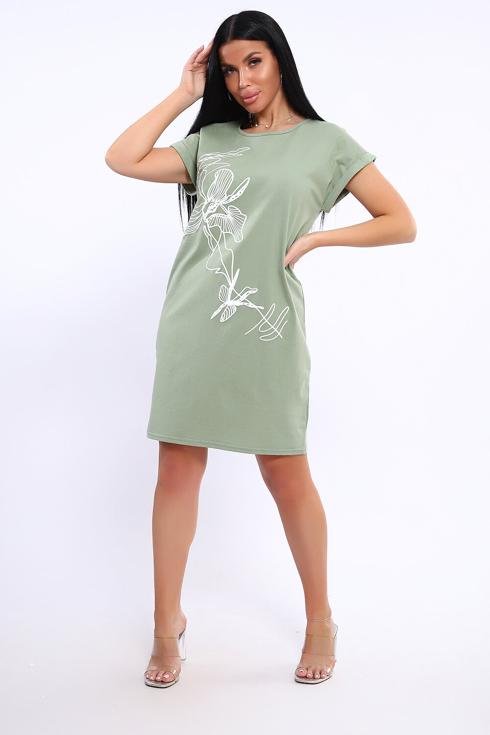 Натали Туника 572909 82086 светло-зеленый