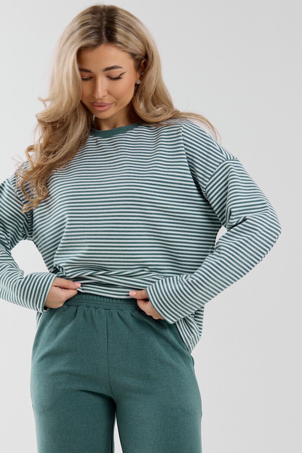 Натали Костюм 572912 53014 изумруд