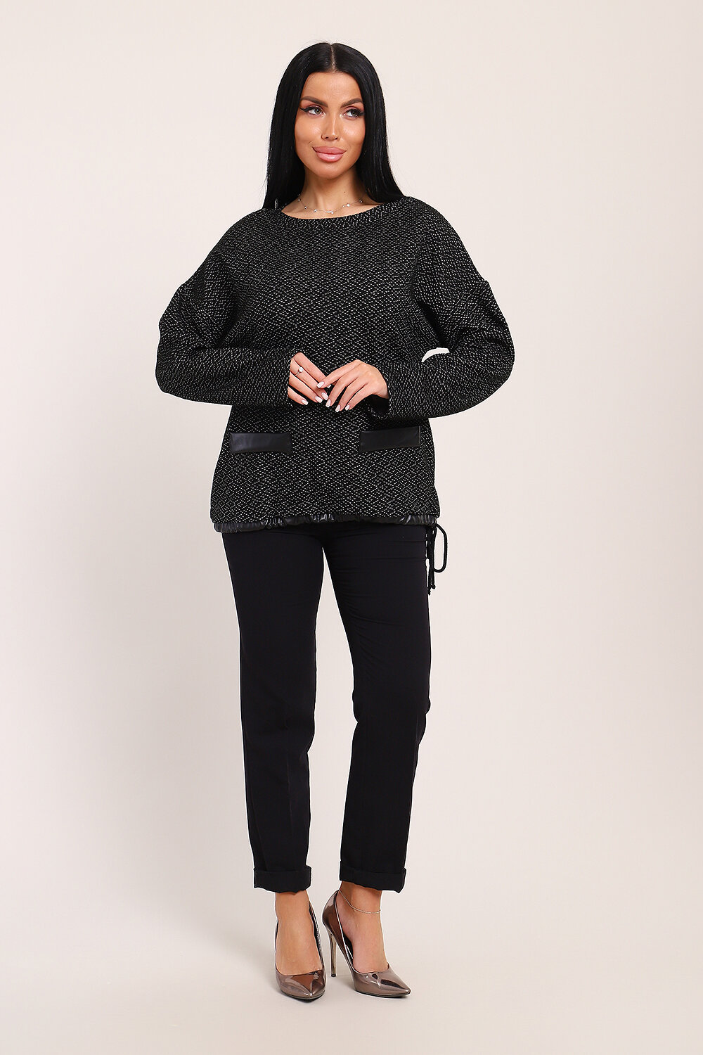 Натали Джемпер 572918 82082 черный