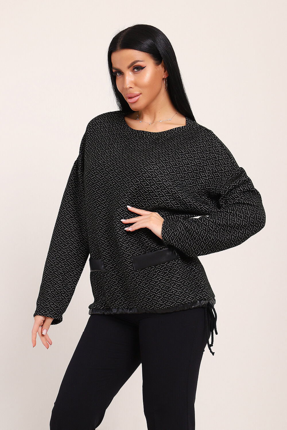 Натали Джемпер 572918 82082 черный