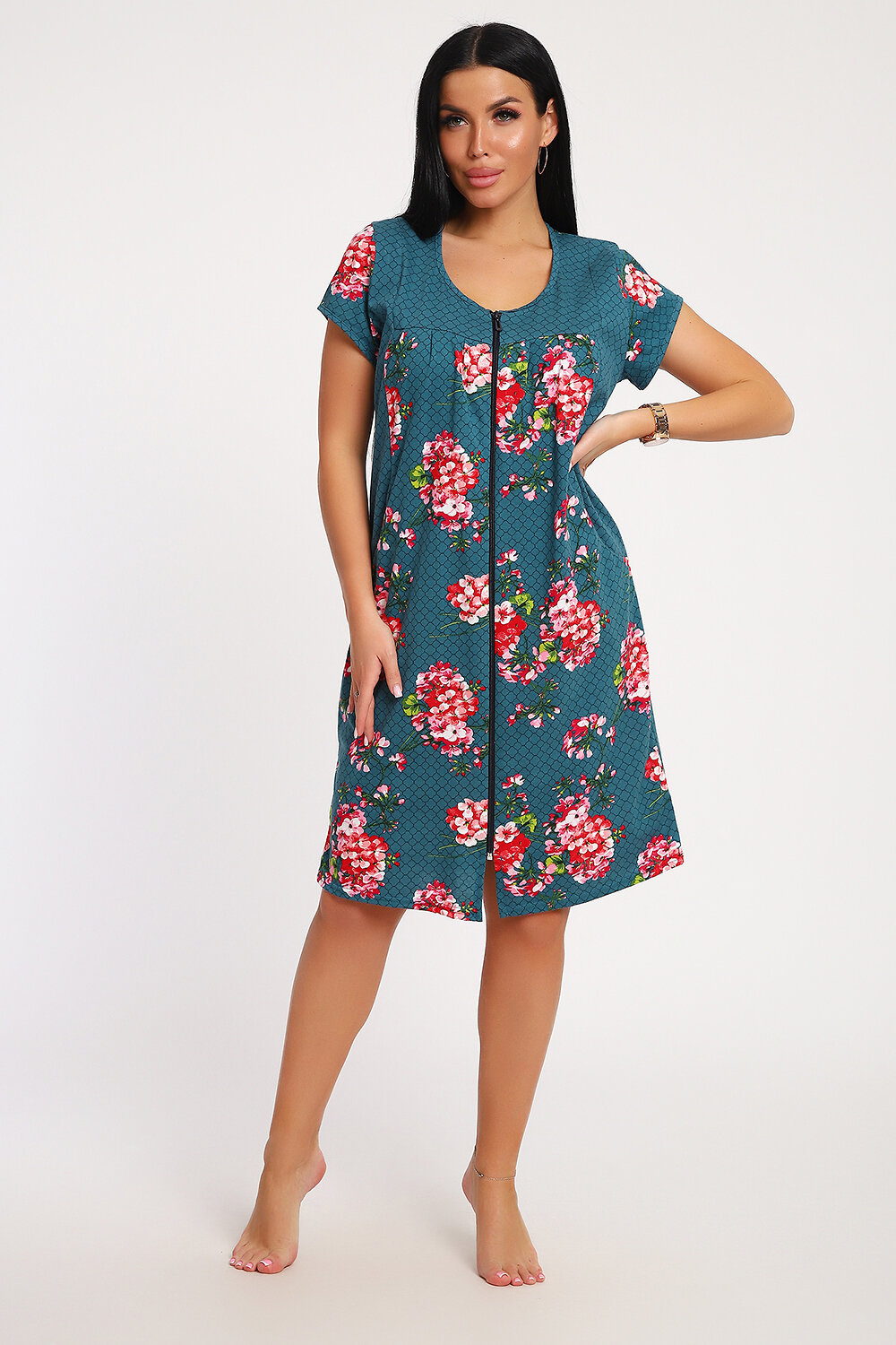 Натали Халат 572930 82077 цветы