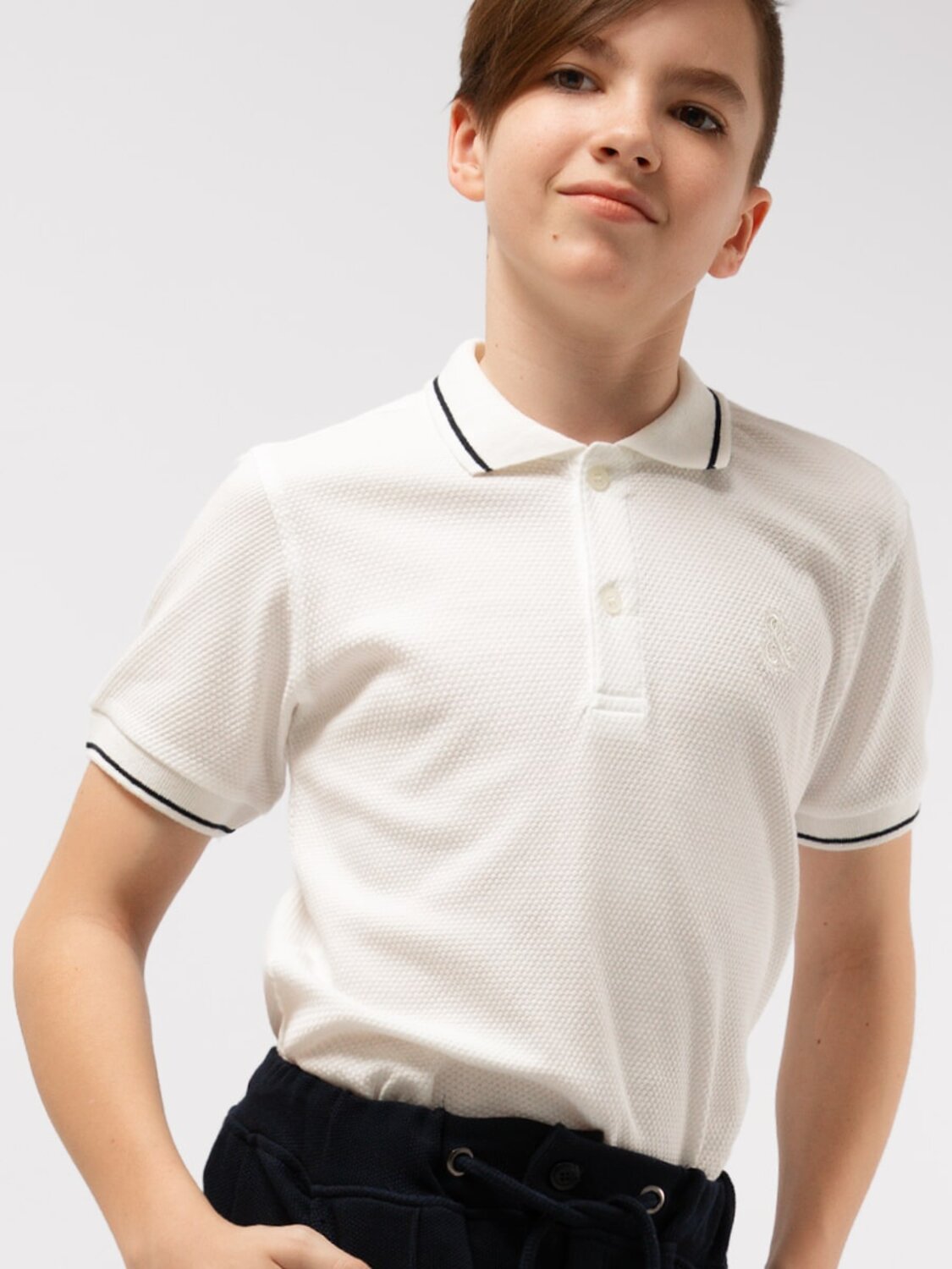 Соль&Перец Поло 572939 SP2447BR белый